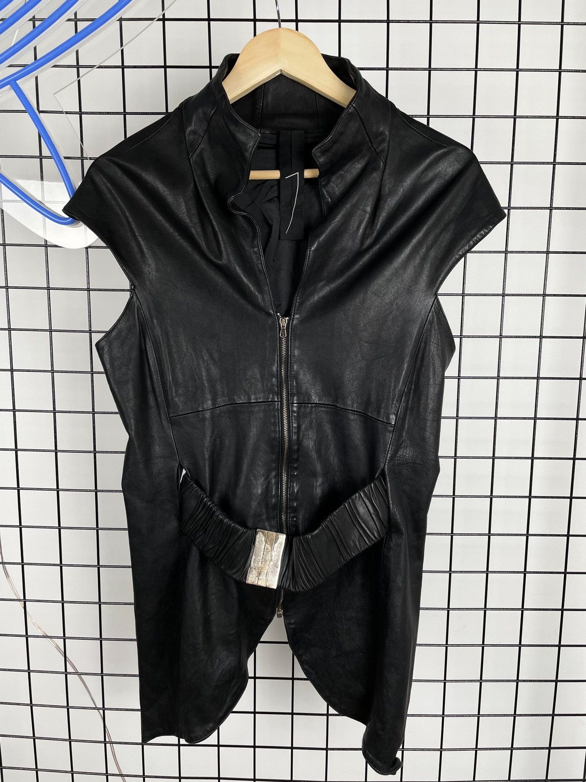 ILARIA NISTRI sheepskin Leather Jacket size 38 IT / S US made in