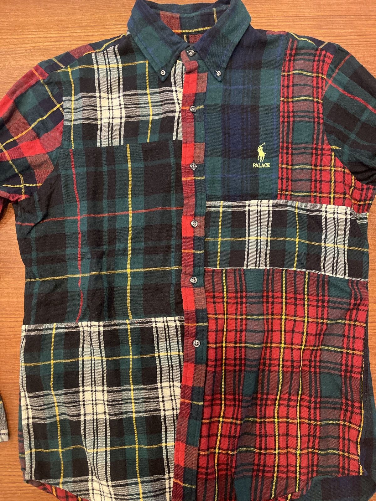 Palace × Polo Ralph Lauren Palace x Polo Ralph Lauren Flannel Button |  Grailed