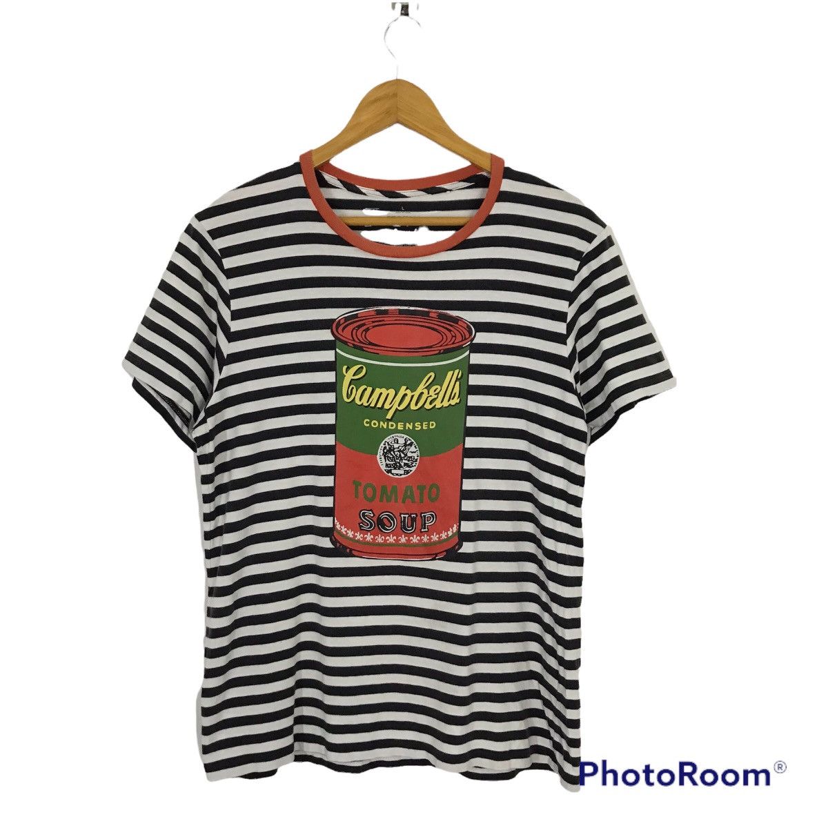 Andy Warhol x Uniqlo striped Tshirt
