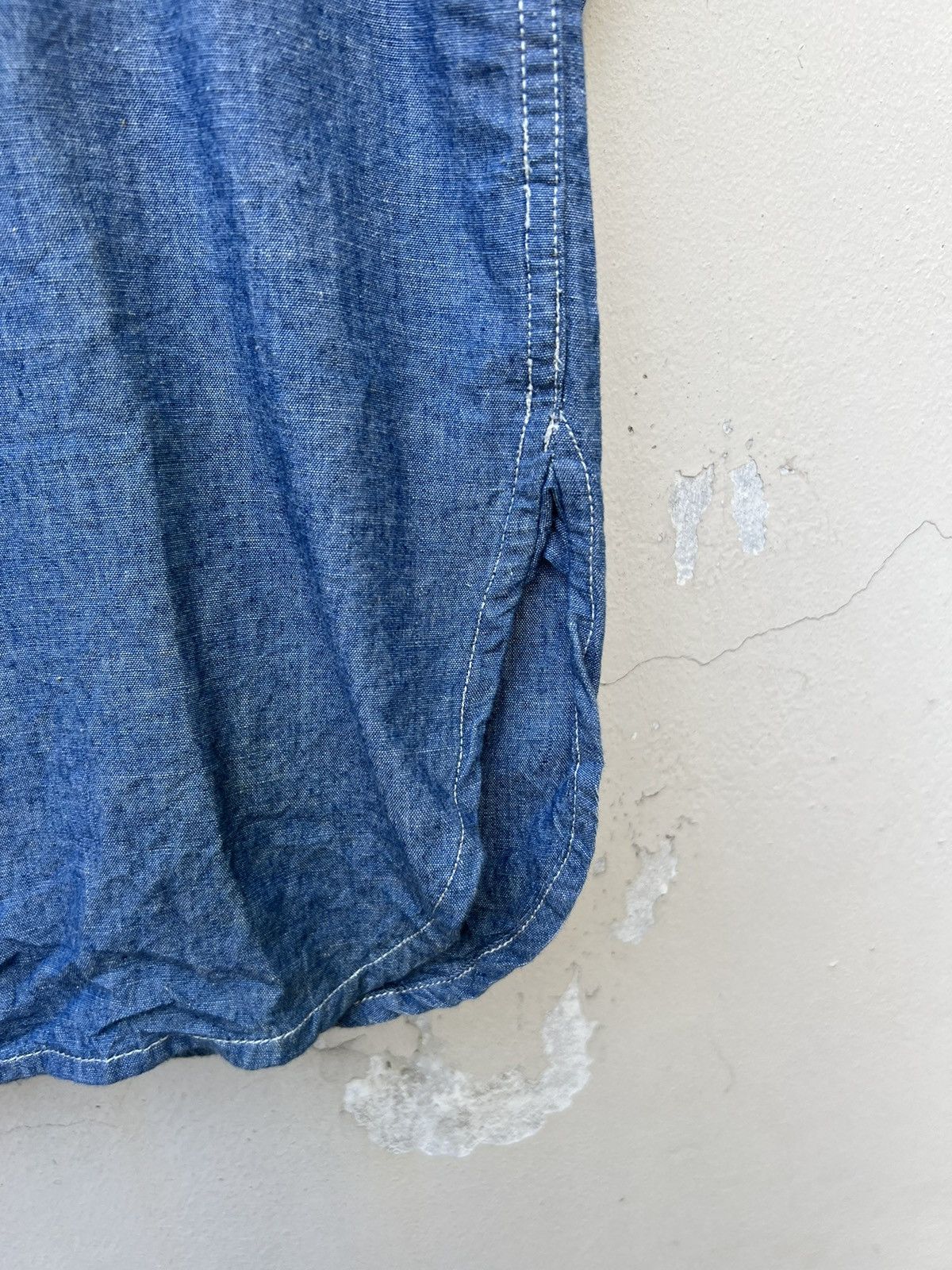 Levi's Vintage 1998 Levi’s Chambray Work Shirt Size US M / EU 48-50 / 2 - 11 Thumbnail