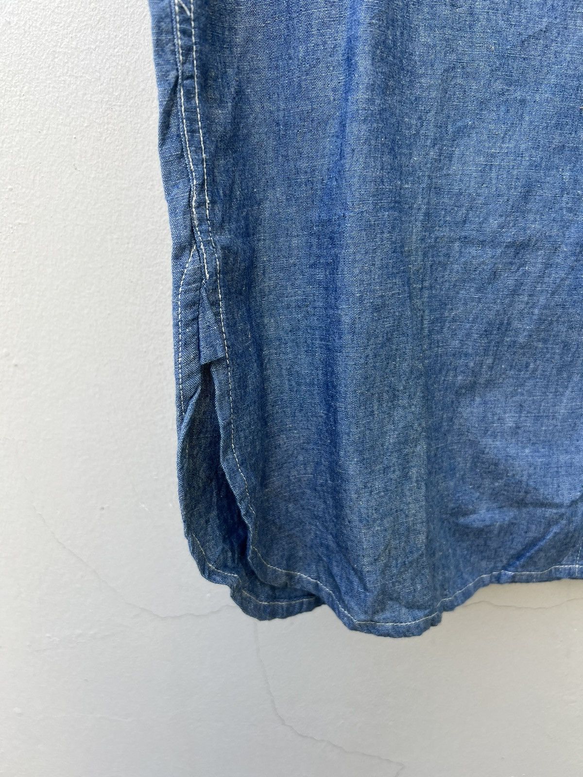Levi's Vintage 1998 Levi’s Chambray Work Shirt Size US M / EU 48-50 / 2 - 10 Thumbnail