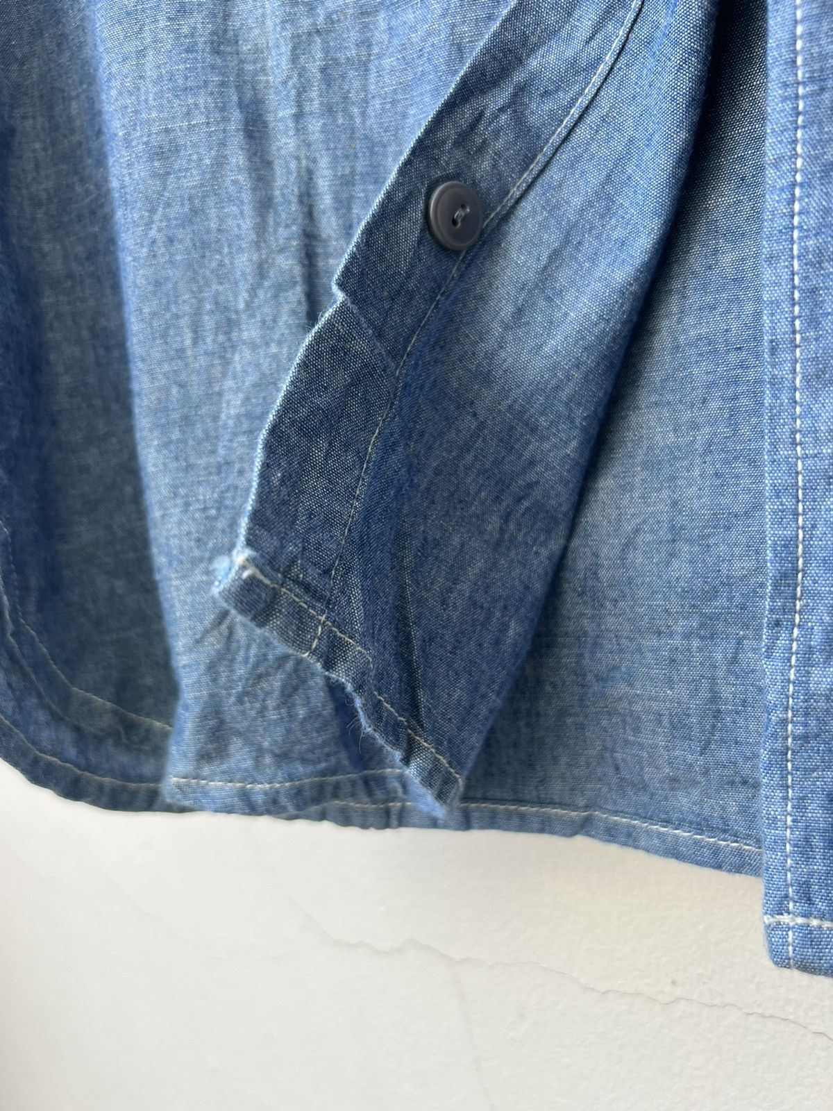 Levi's Vintage 1998 Levi’s Chambray Work Shirt Size US M / EU 48-50 / 2 - 14 Thumbnail