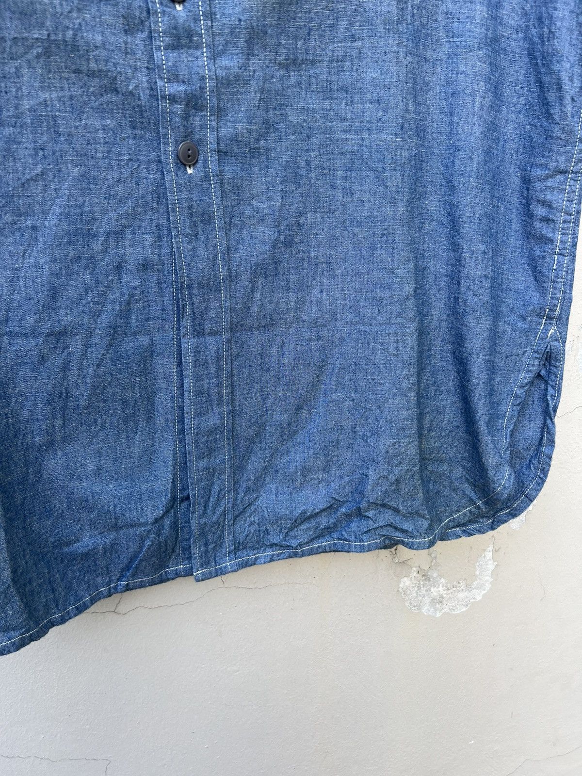 Levi's Vintage 1998 Levi’s Chambray Work Shirt Size US M / EU 48-50 / 2 - 12 Thumbnail