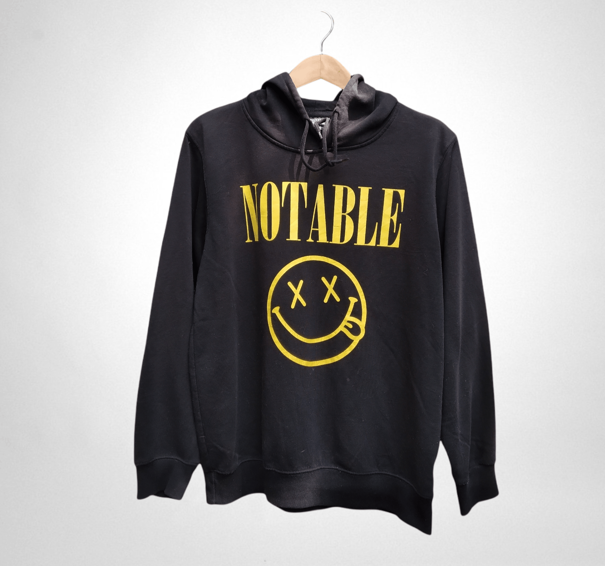 Vintage Notable Smiley Face Sunfaded Style Like Nirvana