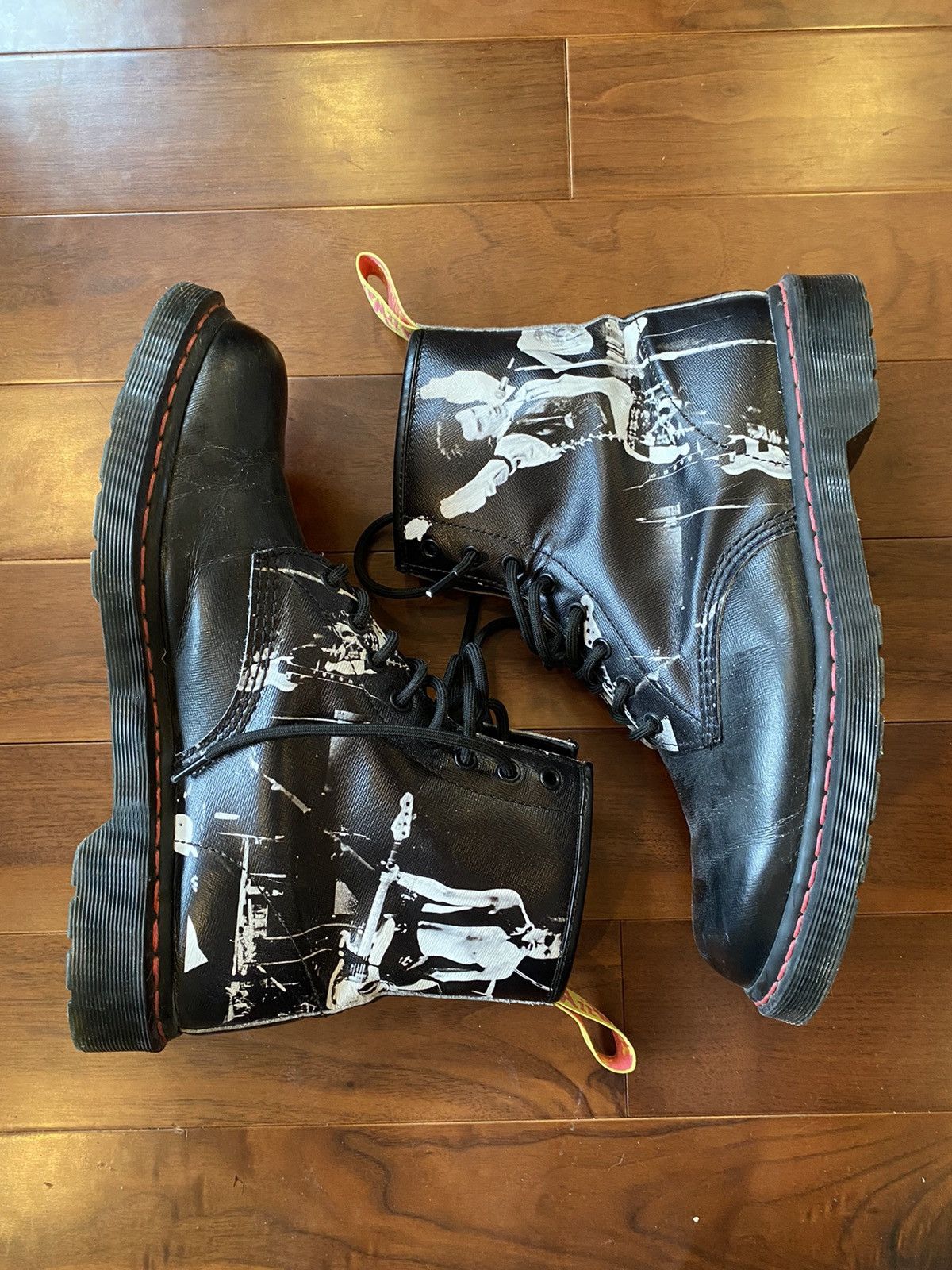 Band Tees Dr. Martens 1460 Sex Pistols Vicious Boot Grailed