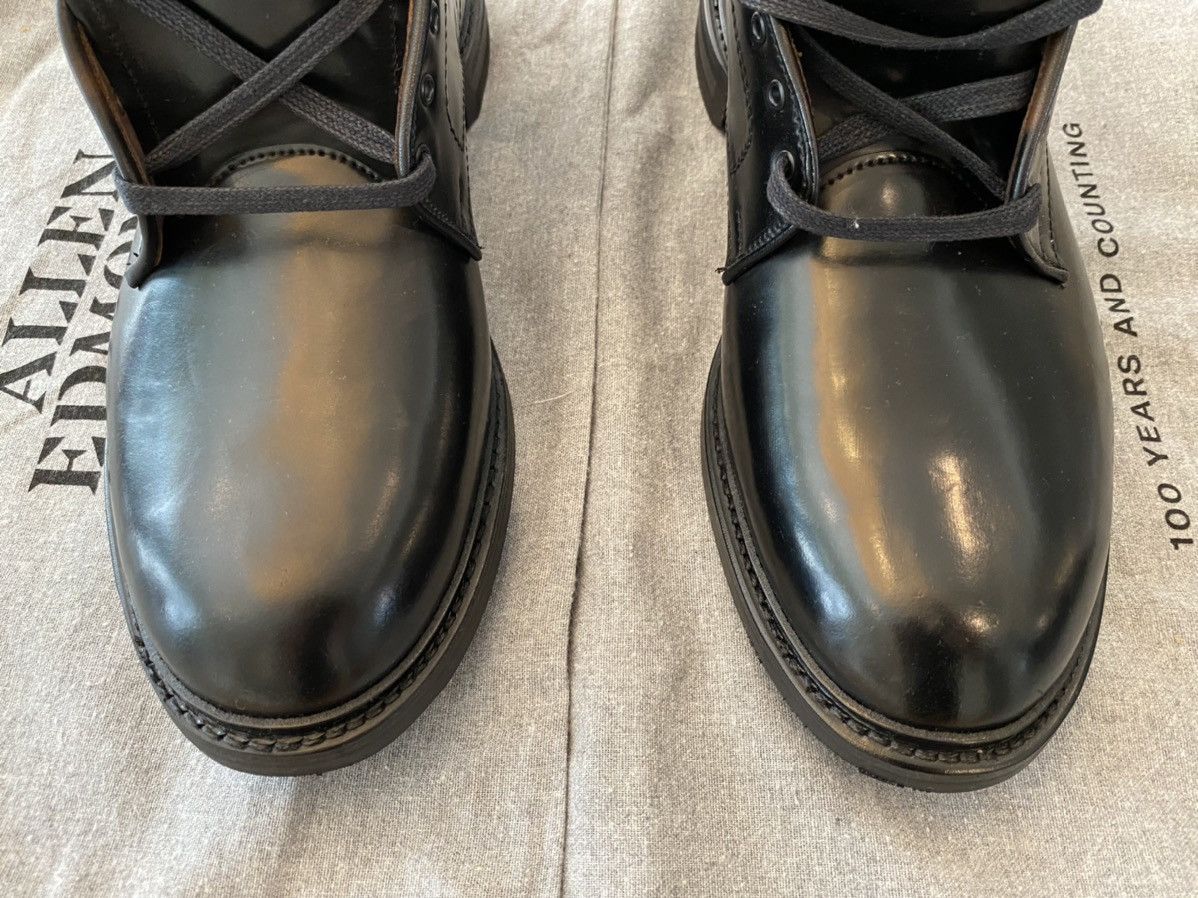 Allen Edmonds Higgins Mill Boot - Black Cordovan Leather Size US 12 / EU 45 - 5 Thumbnail