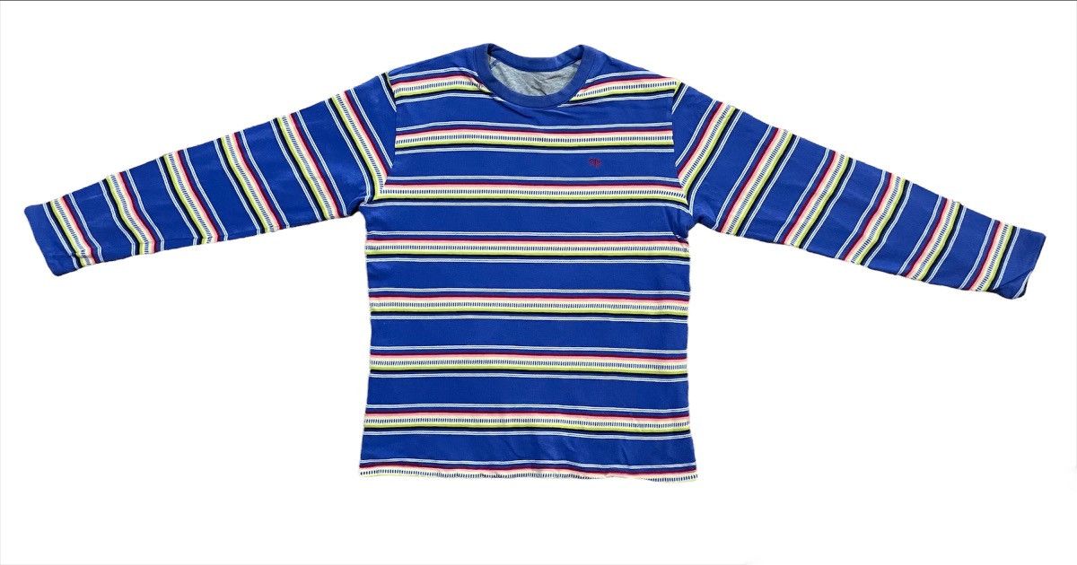 Reversible Ocean Pacific Multicolour Stripe Tee