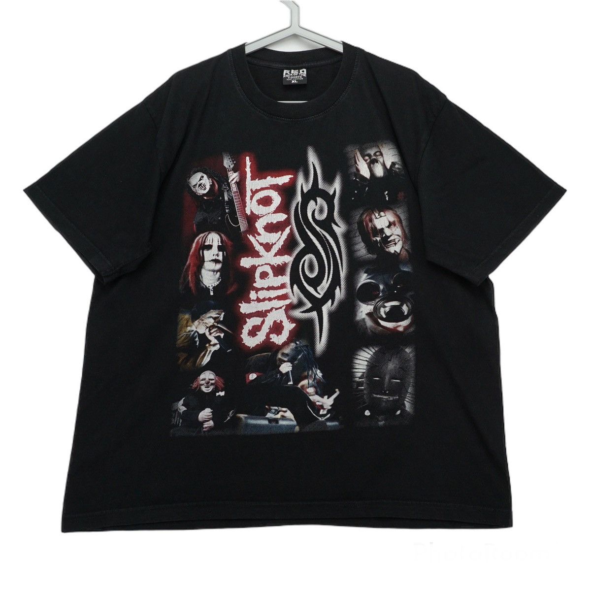 Slipknot Band T-shirt, Band T, Men's M size unclear black type Vintage Second Hand