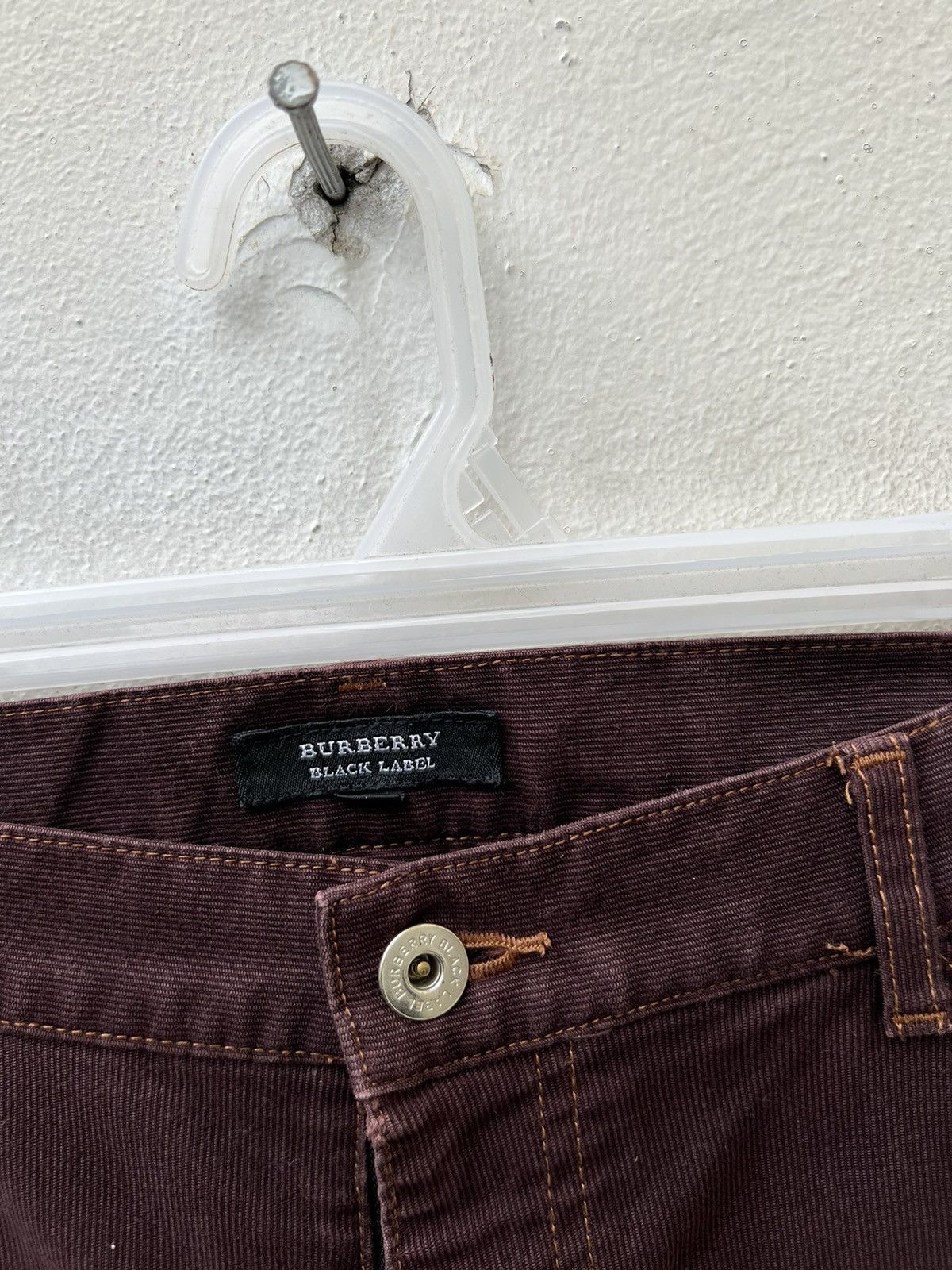 Burberry Burberry Black Label Cord Striped Westerner Jeans Size US 31 - 4 Thumbnail