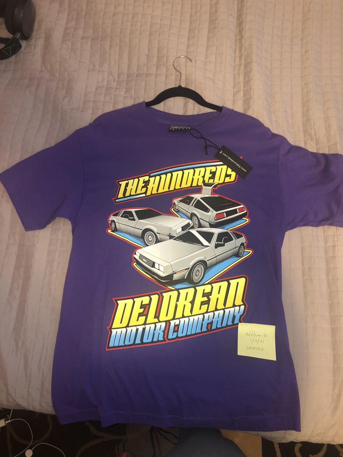 The Hundreds The Hundreds x Delorean Motor Company t-shirt Size US M / EU 48-50 / 2 - 1 Thumbnail