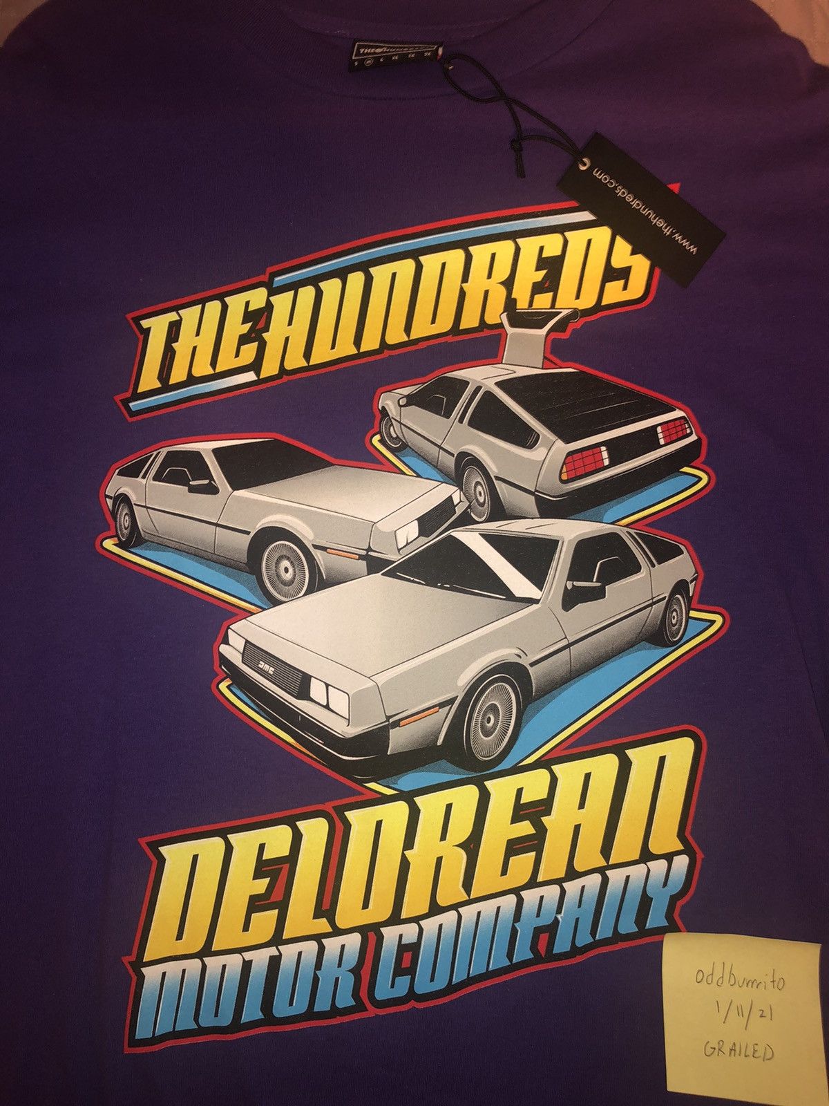 The Hundreds The Hundreds x Delorean Motor Company t-shirt Size US M / EU 48-50 / 2 - 2 Thumbnail