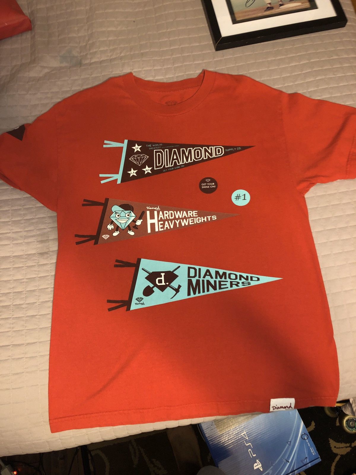 Diamond Supply Co. Diamond Supply Co. Hardware Heavyweight tee Size US L / EU 52-54 / 3 - 1 Thumbnail