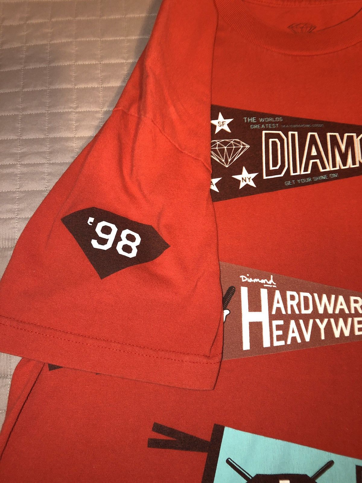 Diamond Supply Co. Diamond Supply Co. Hardware Heavyweight tee Size US L / EU 52-54 / 3 - 3 Thumbnail