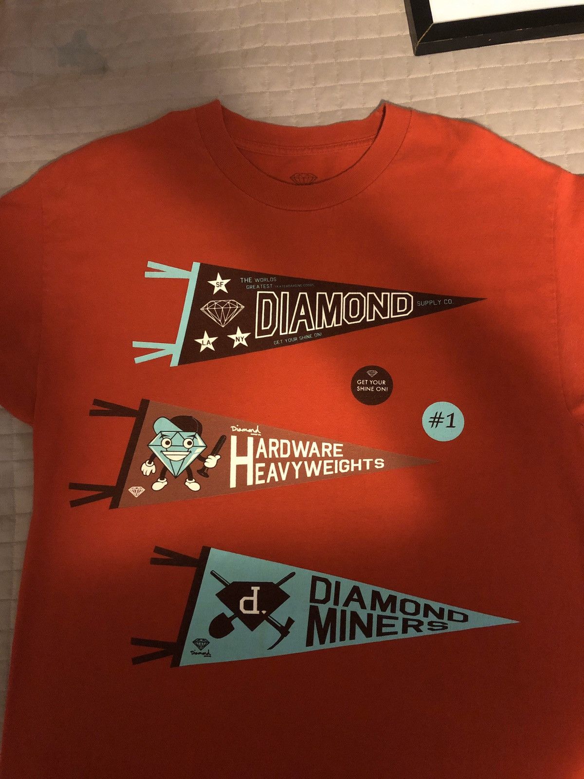 Diamond Supply Co. Diamond Supply Co. Hardware Heavyweight tee Size US L / EU 52-54 / 3 - 2 Thumbnail