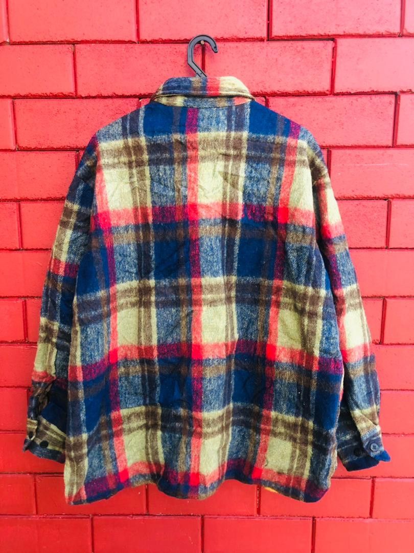Japanese Brand × Vintage Vintage A.H.M Deluxe Wool Navy Designer Fashion Style Size US L / EU 52-54 / 3 - 2 Thumbnail