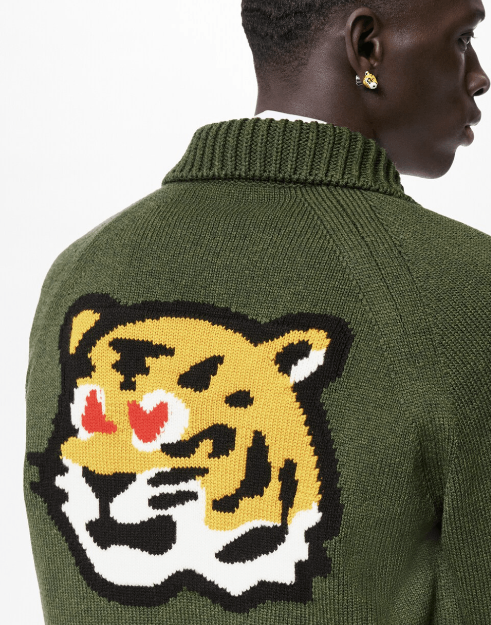 ルイヴィトン シグネチャーカーディガン タイガー NIGO