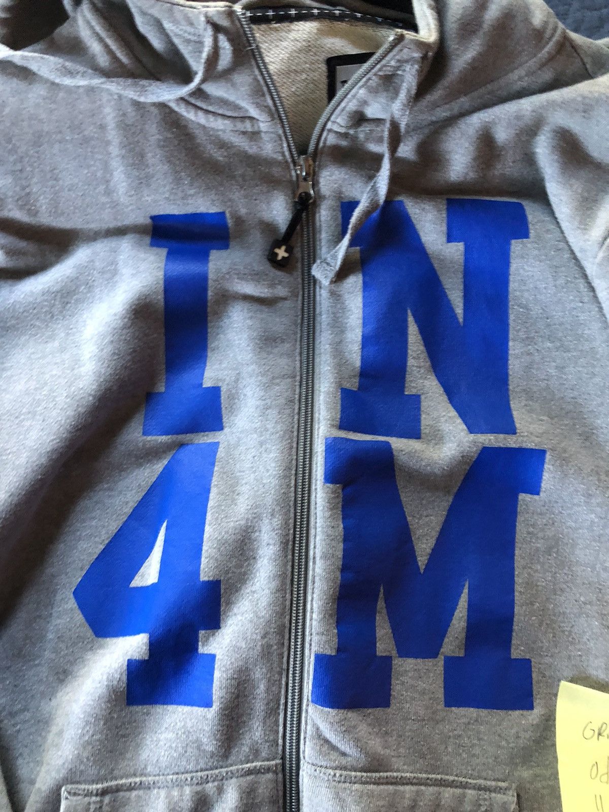 IN4MATION In4mation grey IN4M zip-up jacket Size US L / EU 52-54 / 3 - 3 Thumbnail