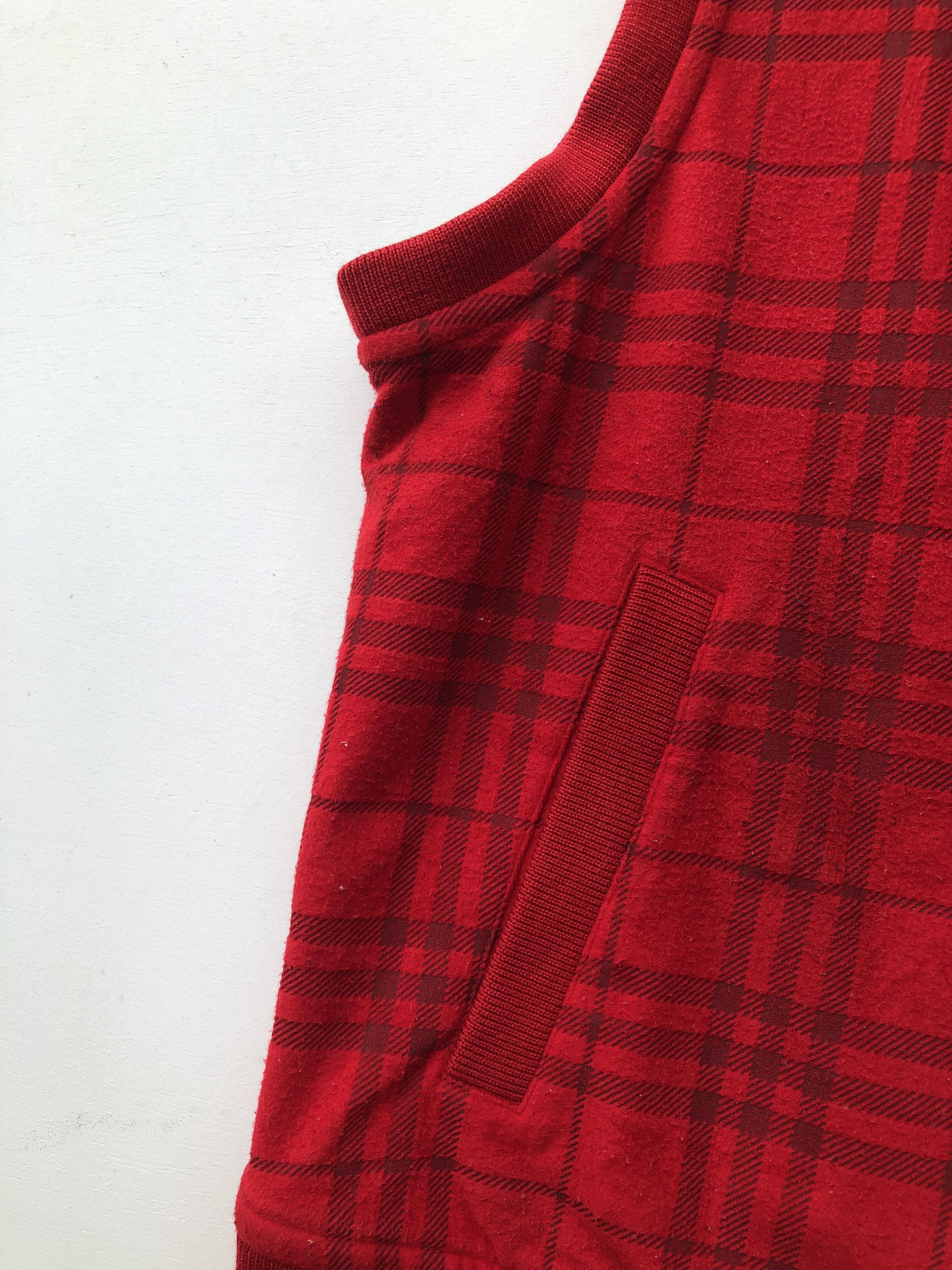 Burberry BURBERRY GOLF RED CHECKED VEST MADE IN JAPAN Size US M / EU 48-50 / 2 - 14 Thumbnail