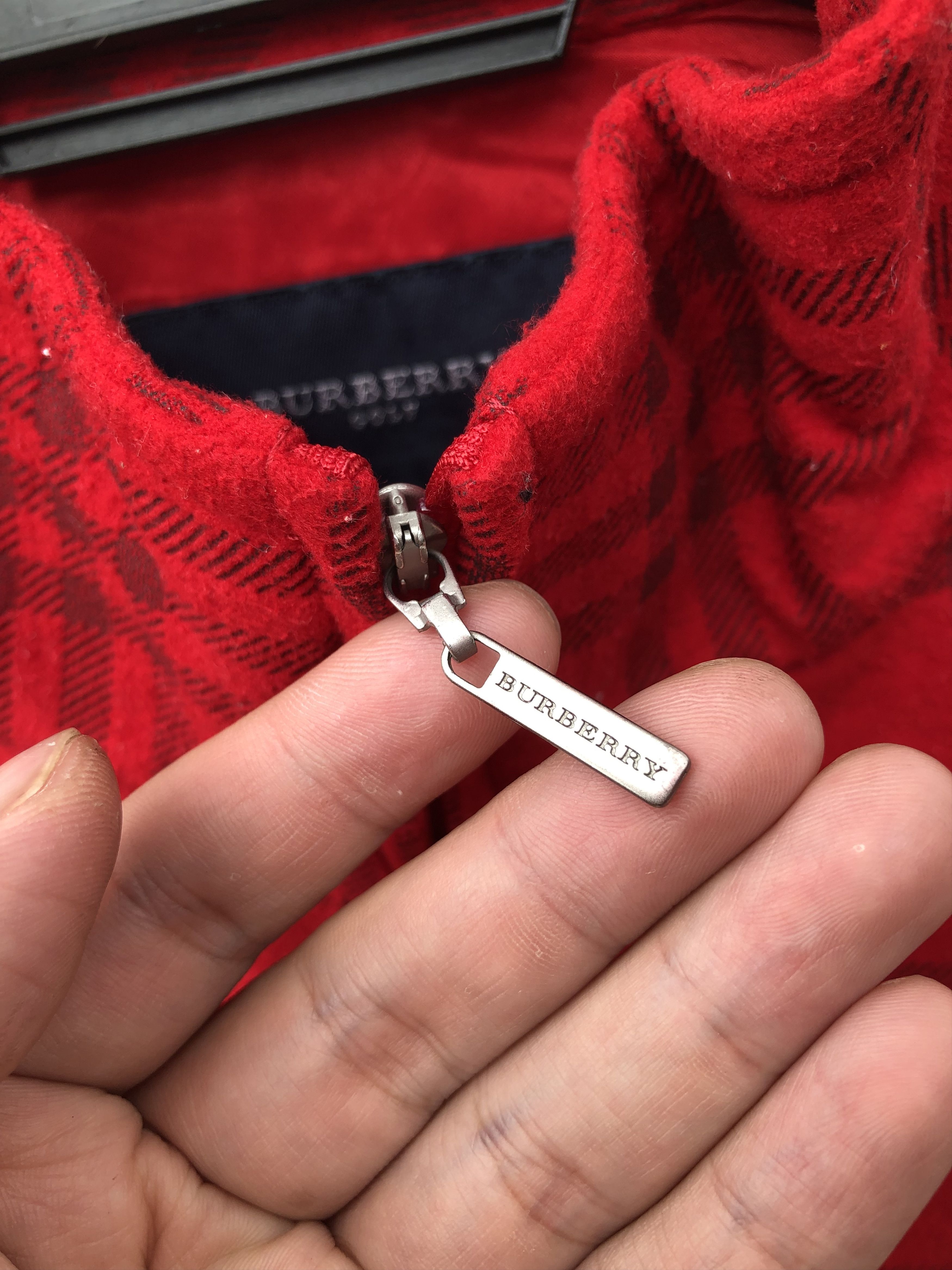 Burberry BURBERRY GOLF RED CHECKED VEST MADE IN JAPAN Size US M / EU 48-50 / 2 - 6 Thumbnail