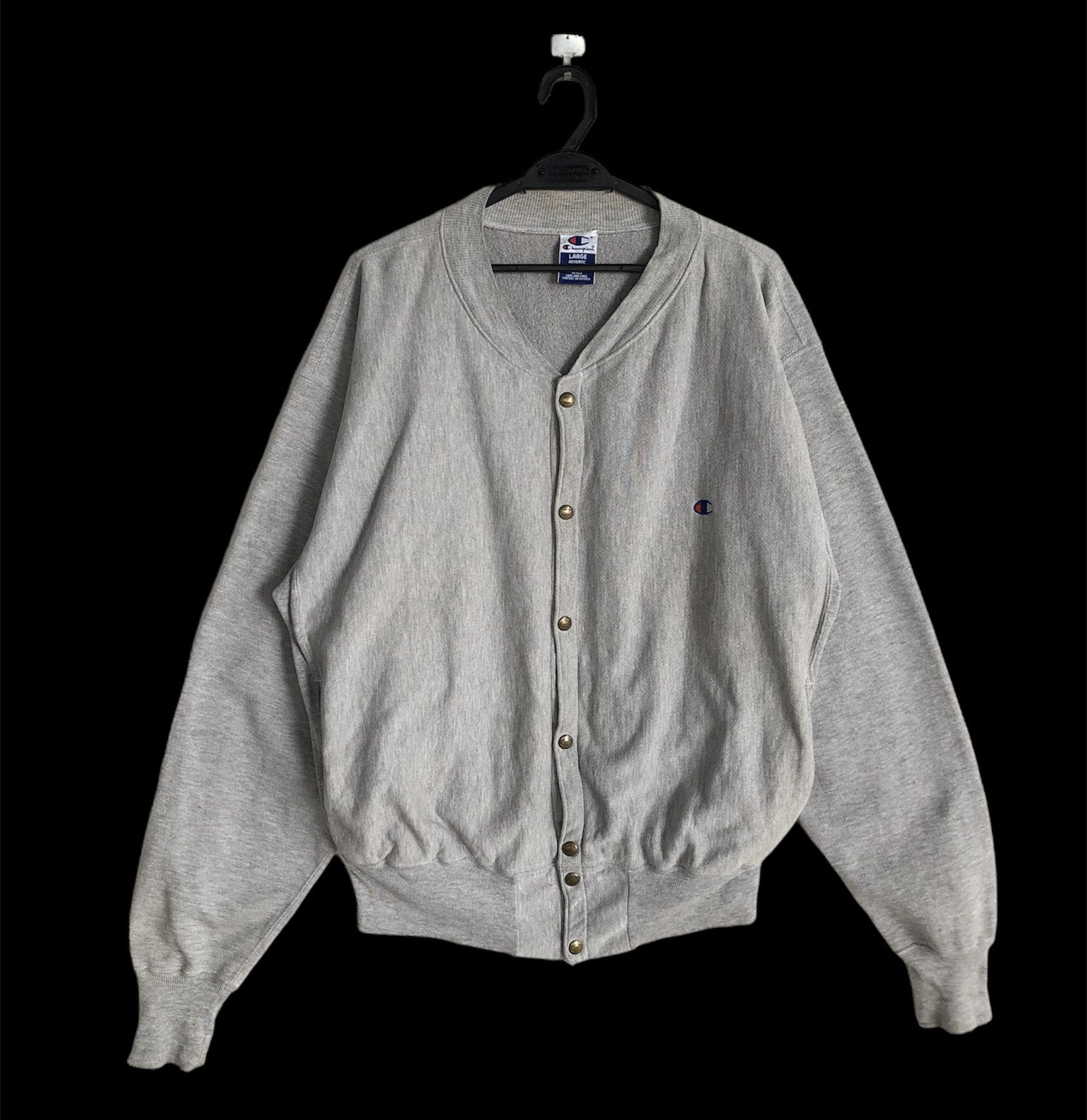 Champion × Vintage VINTAGE CHAMPION VARSITY BAGGY SWEATER Size US L / EU 52-54 / 3 - 1 Thumbnail