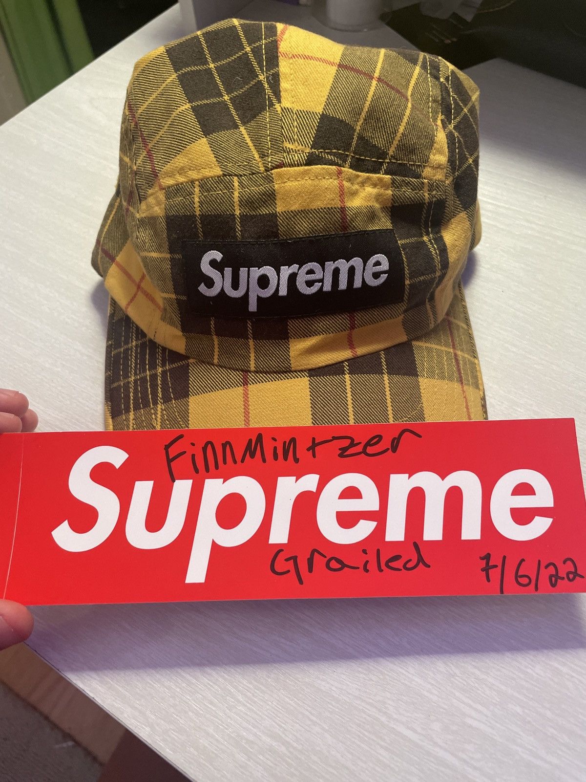 Supreme Supreme washed chino twill camp cap FW20 Size ONE SIZE - 1 Thumbnail