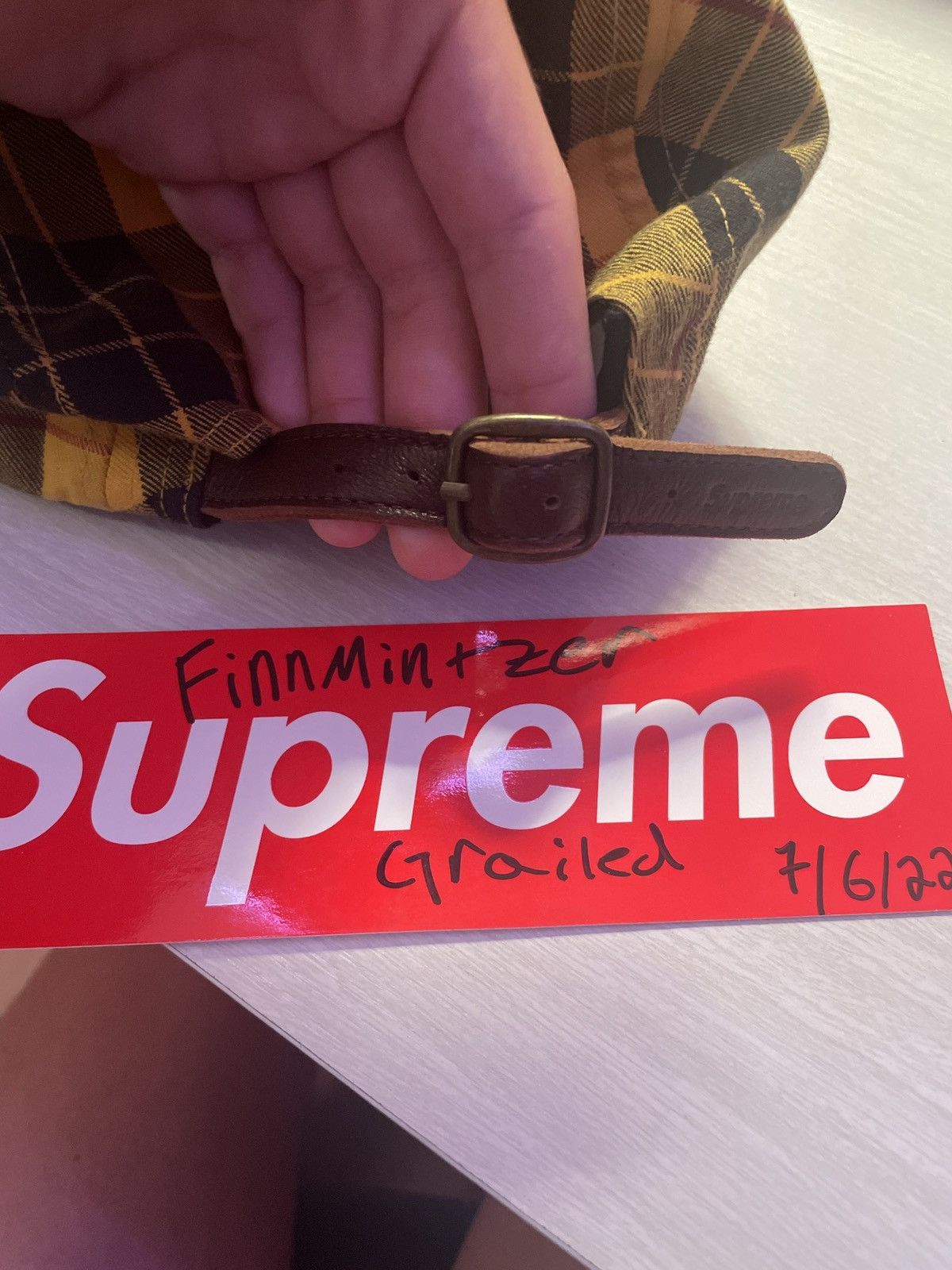 Supreme Supreme washed chino twill camp cap FW20 Size ONE SIZE - 3 Thumbnail