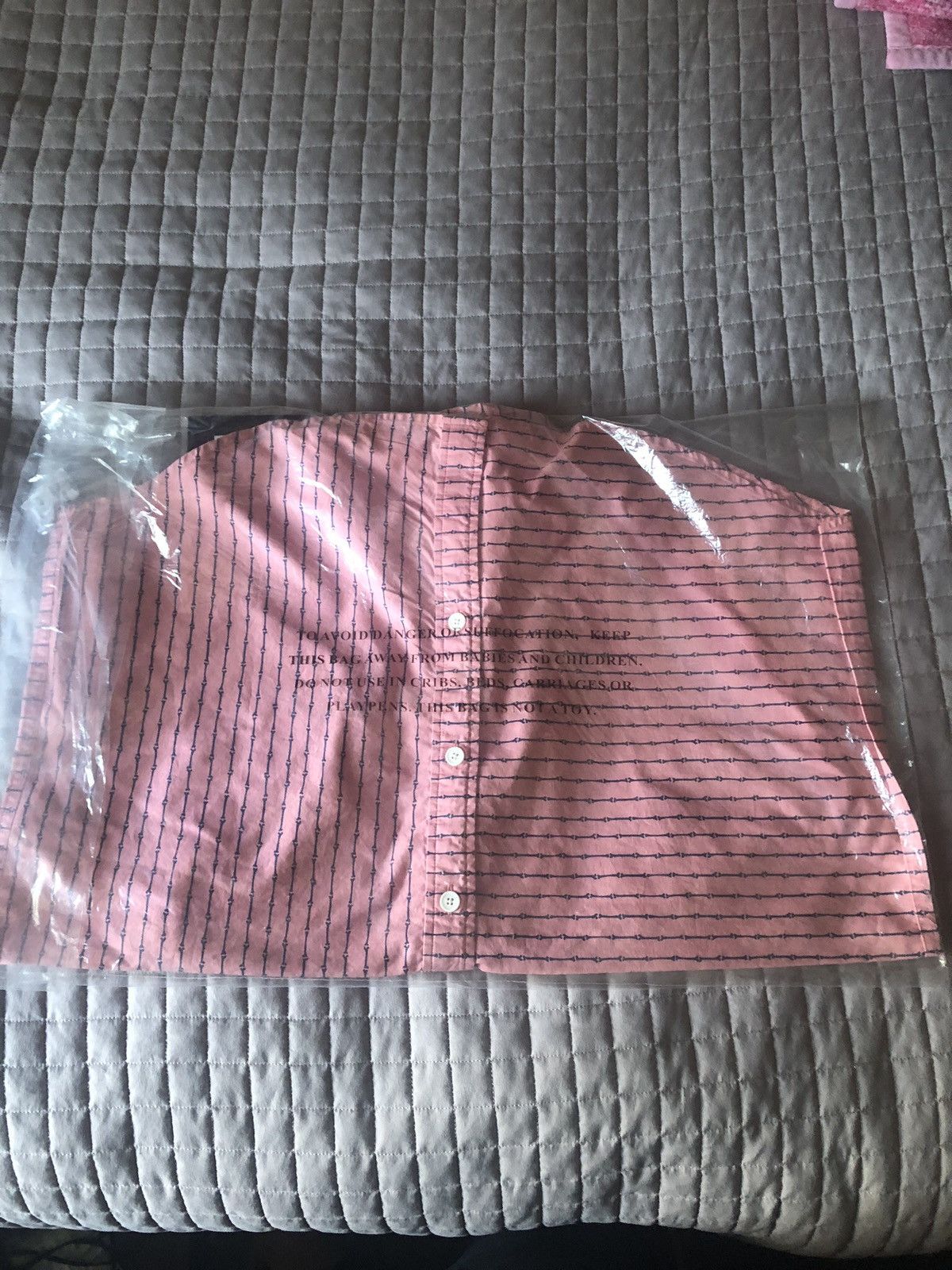 Mishka 2012 Mishka Boneyard Salmon Pink button up large brand new Size US L / EU 52-54 / 3 - 3 Thumbnail
