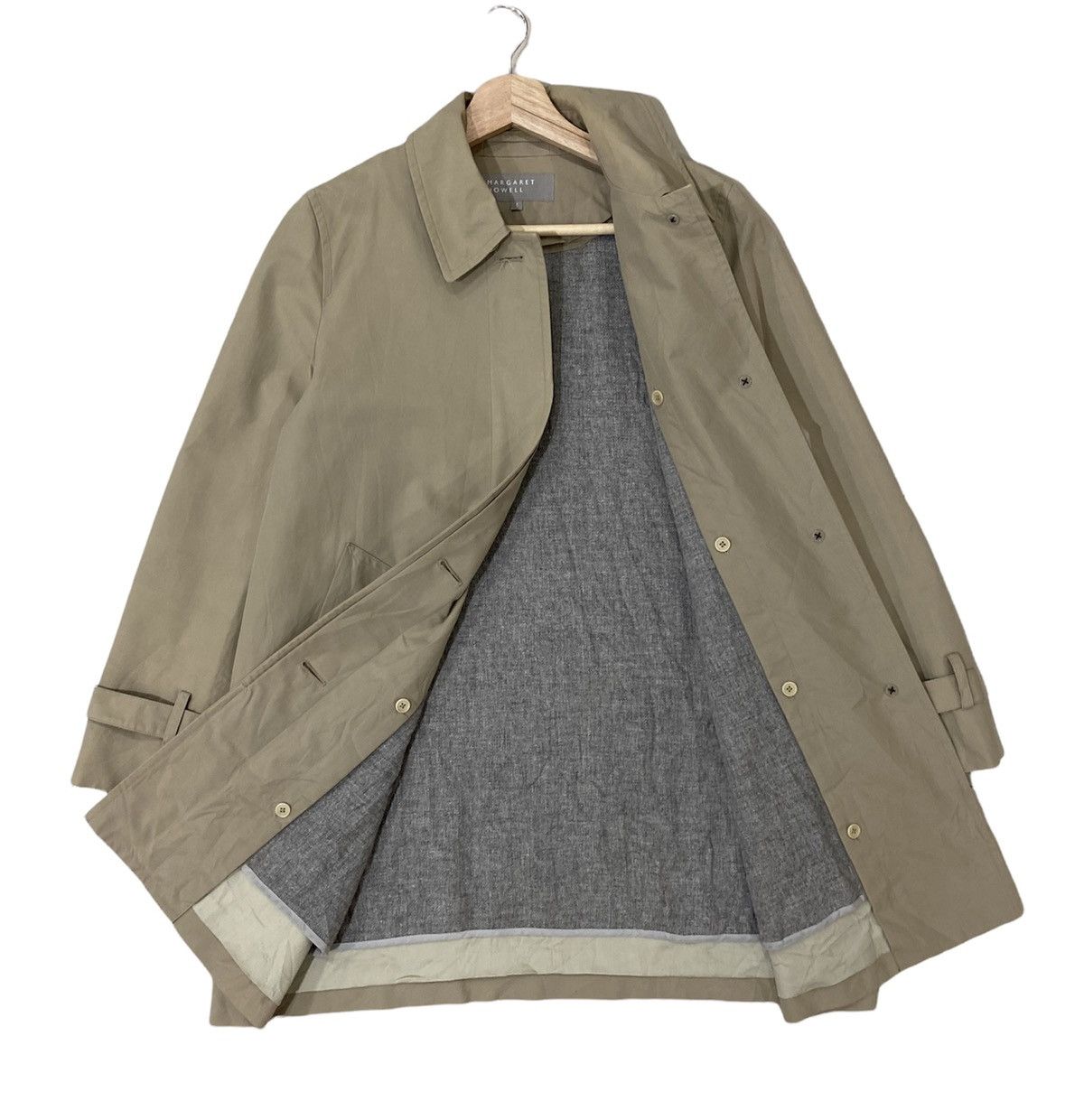 Margaret Howell 🌟 MARGARET HOWELL BUTTON OVERCOAT JACKET Size US S / EU 44-46 / 1 - 6 Thumbnail