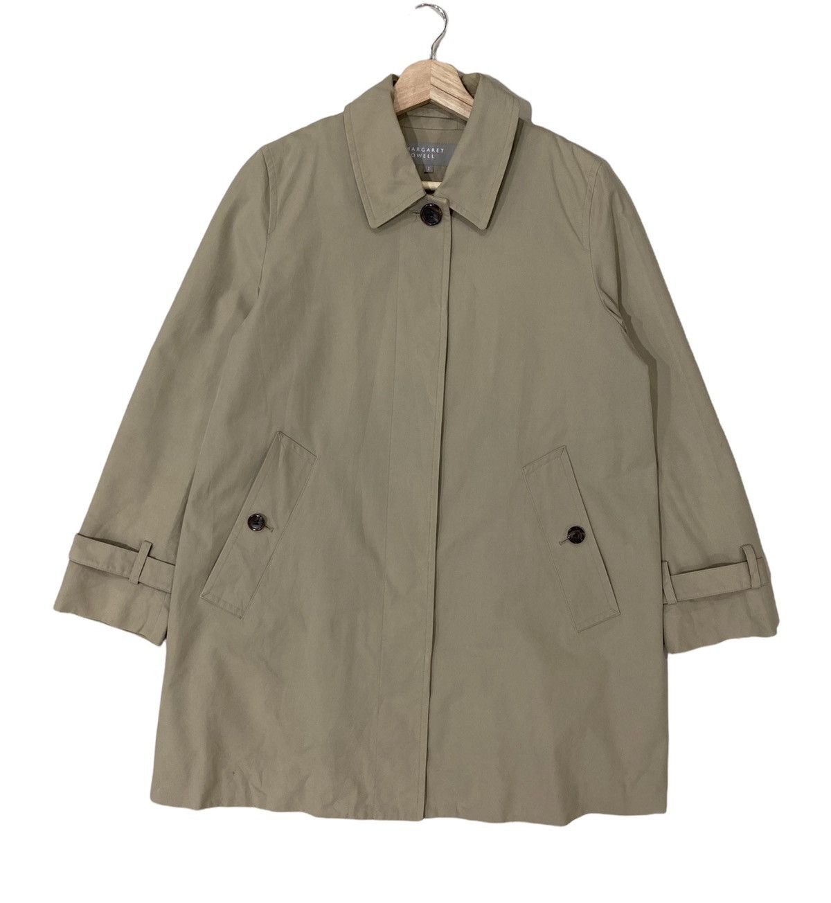 Margaret Howell 🌟 MARGARET HOWELL BUTTON OVERCOAT JACKET Size US S / EU 44-46 / 1 - 3 Thumbnail