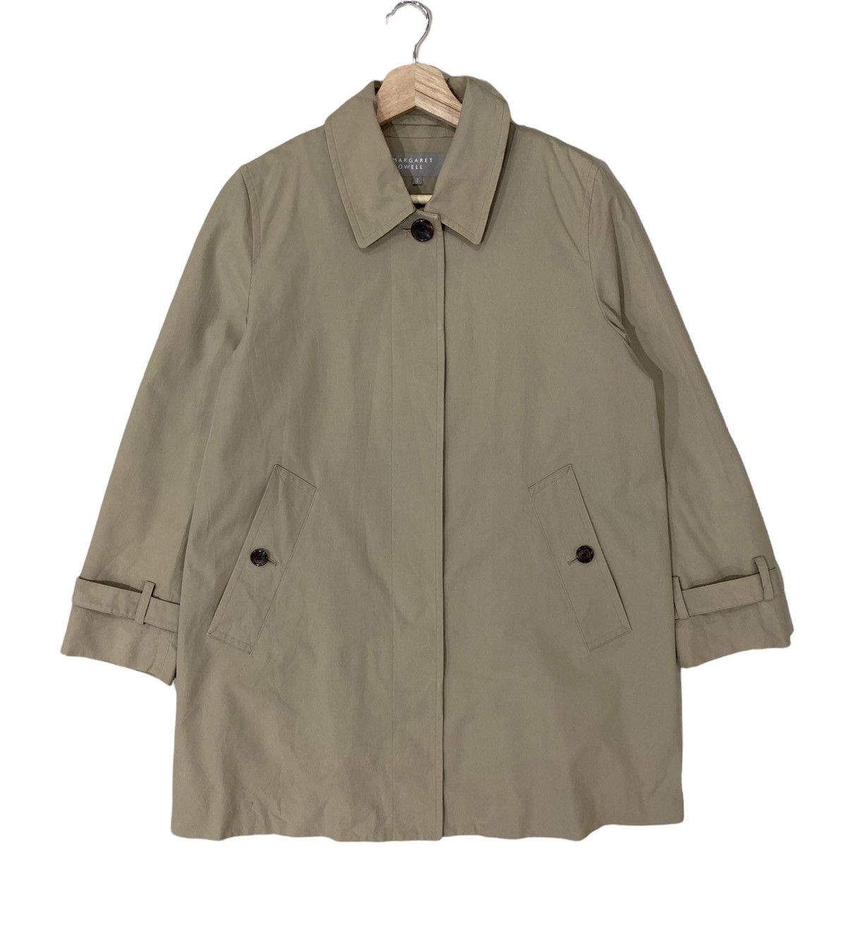 Margaret Howell 🌟 MARGARET HOWELL BUTTON OVERCOAT JACKET Size US S / EU 44-46 / 1 - 2 Thumbnail