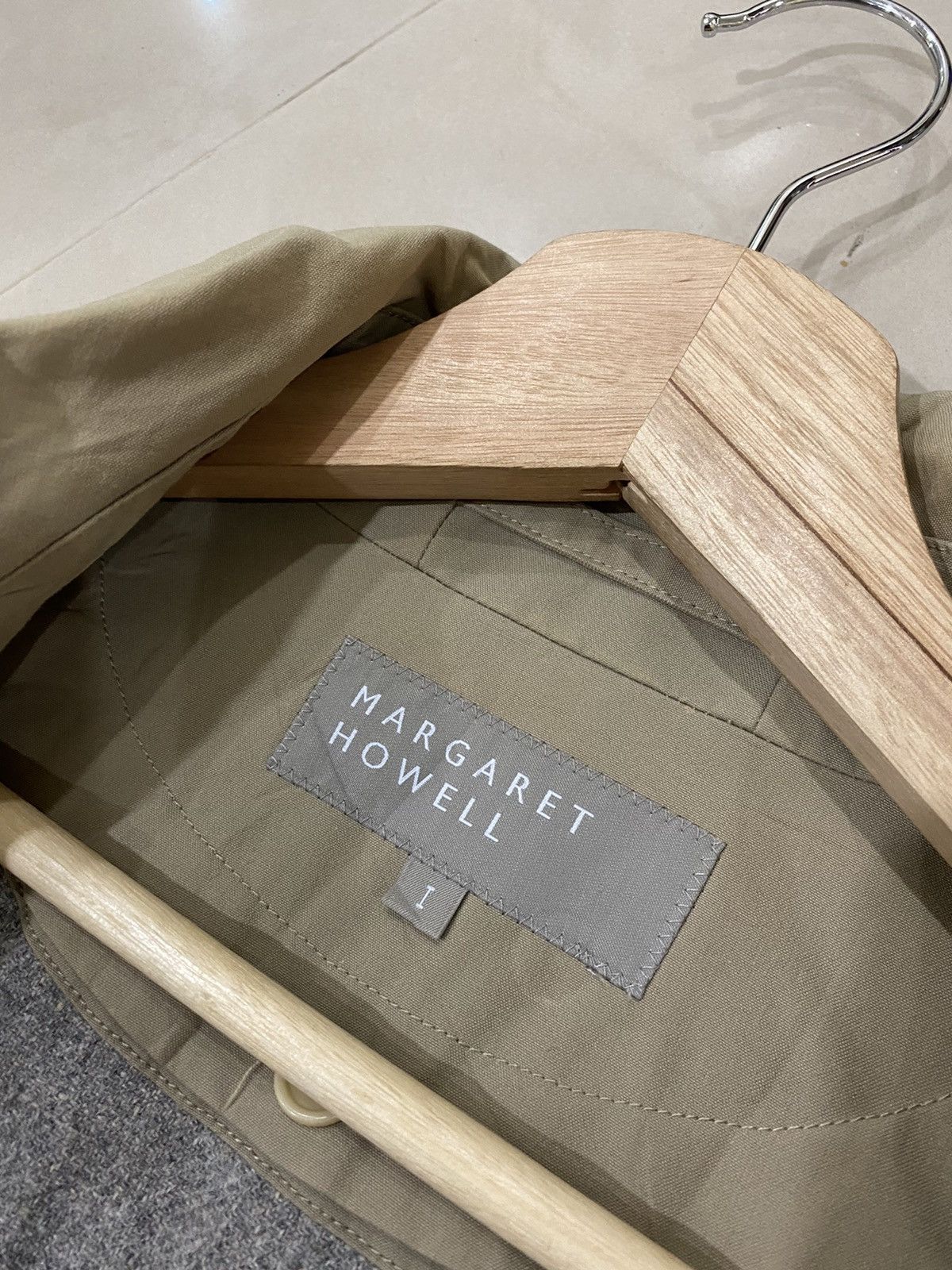 Margaret Howell 🌟 MARGARET HOWELL BUTTON OVERCOAT JACKET Size US S / EU 44-46 / 1 - 10 Thumbnail