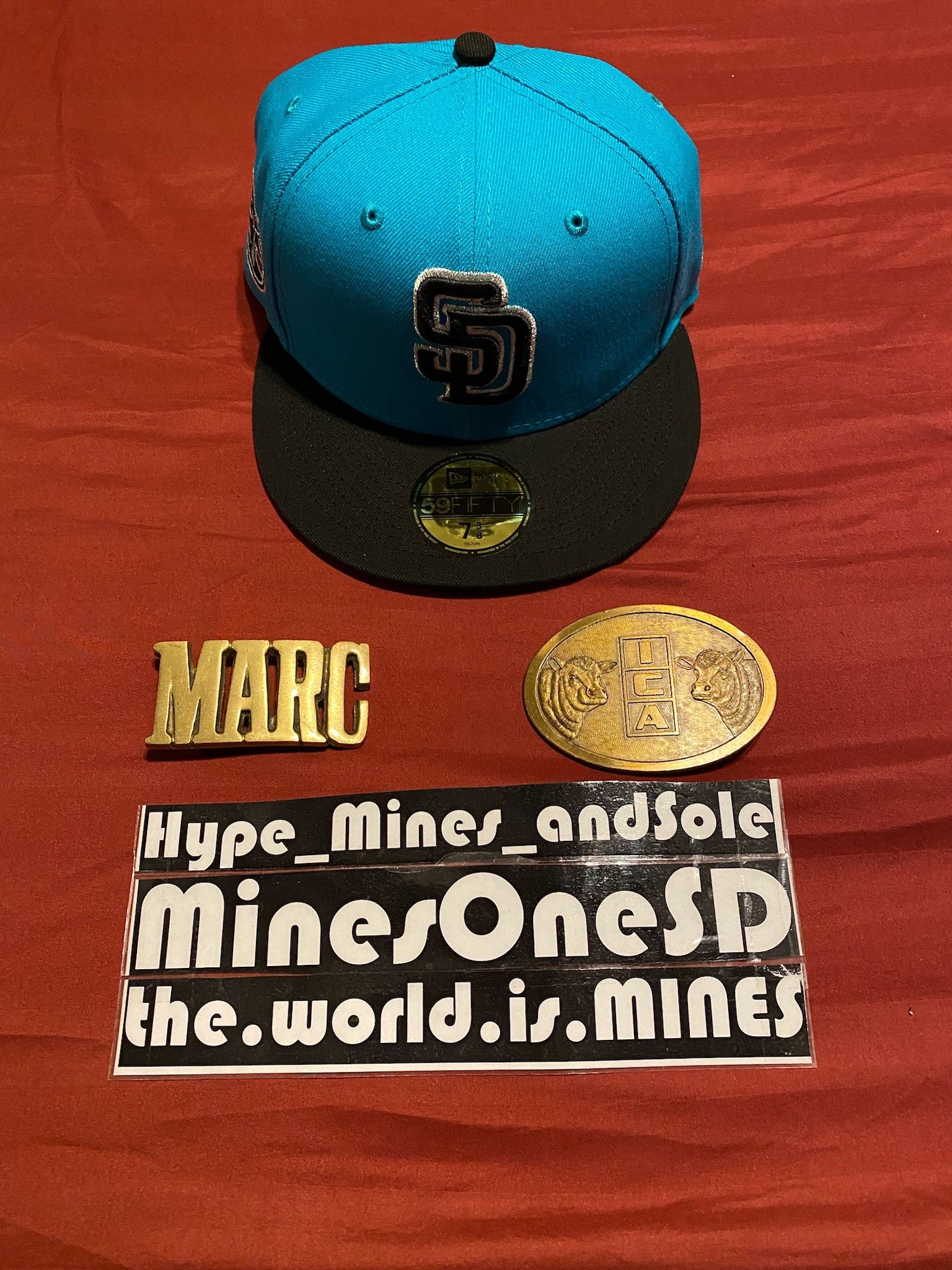 New Era (7 3/8) New Era San Diego Padres 50th Anniversary Fit Size ONE SIZE - 1 Thumbnail