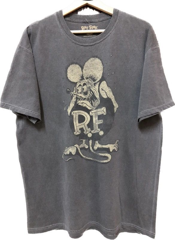 Vintage Vintage Rat Fink Big Print USA Nice Print Tee Shirt Size US L / EU 52-54 / 3 - 1 Thumbnail