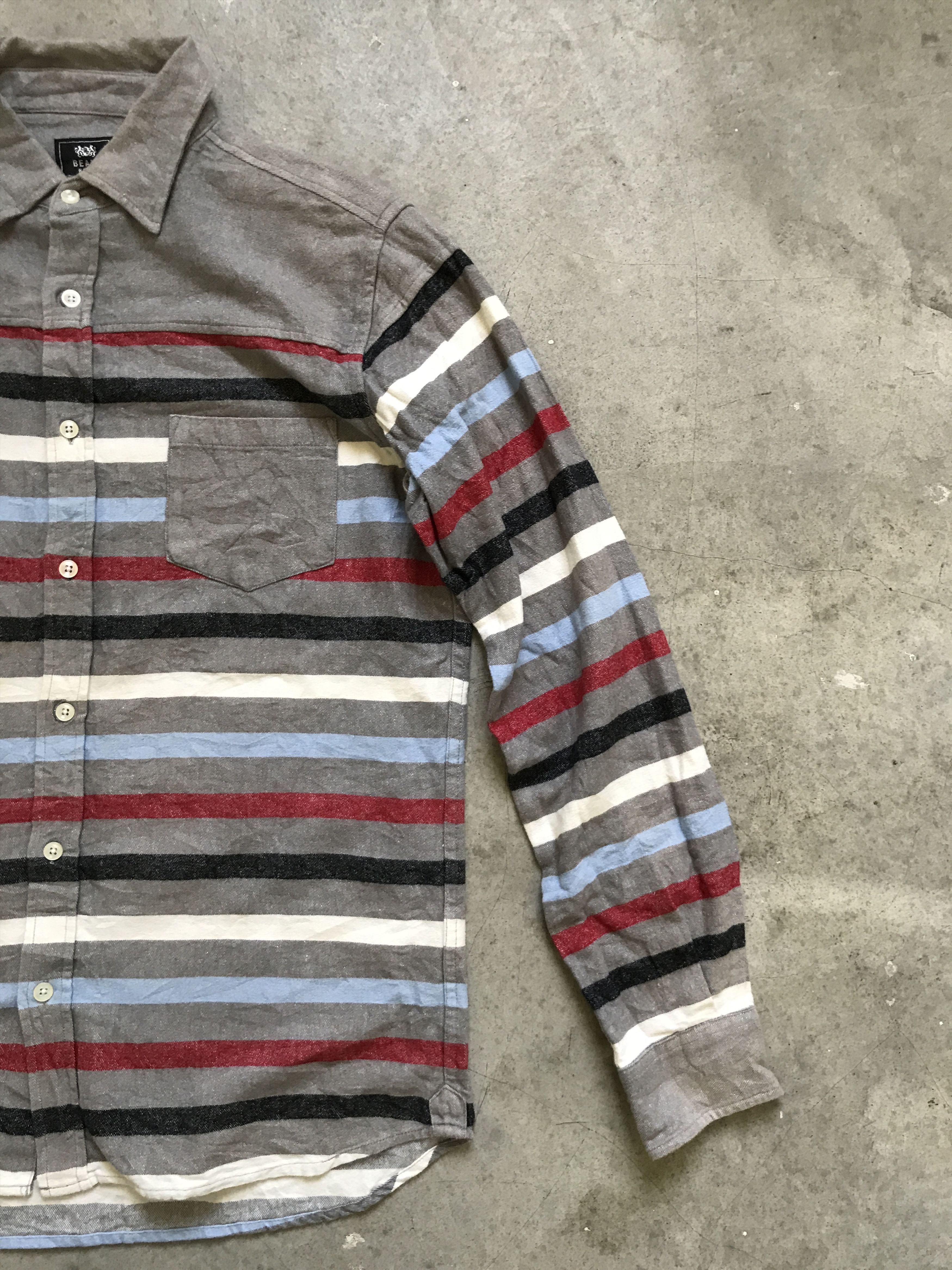 Beams Plus BUS5 BEAMS Multistripe Shirt Size US S / EU 44-46 / 1 - 3 Thumbnail