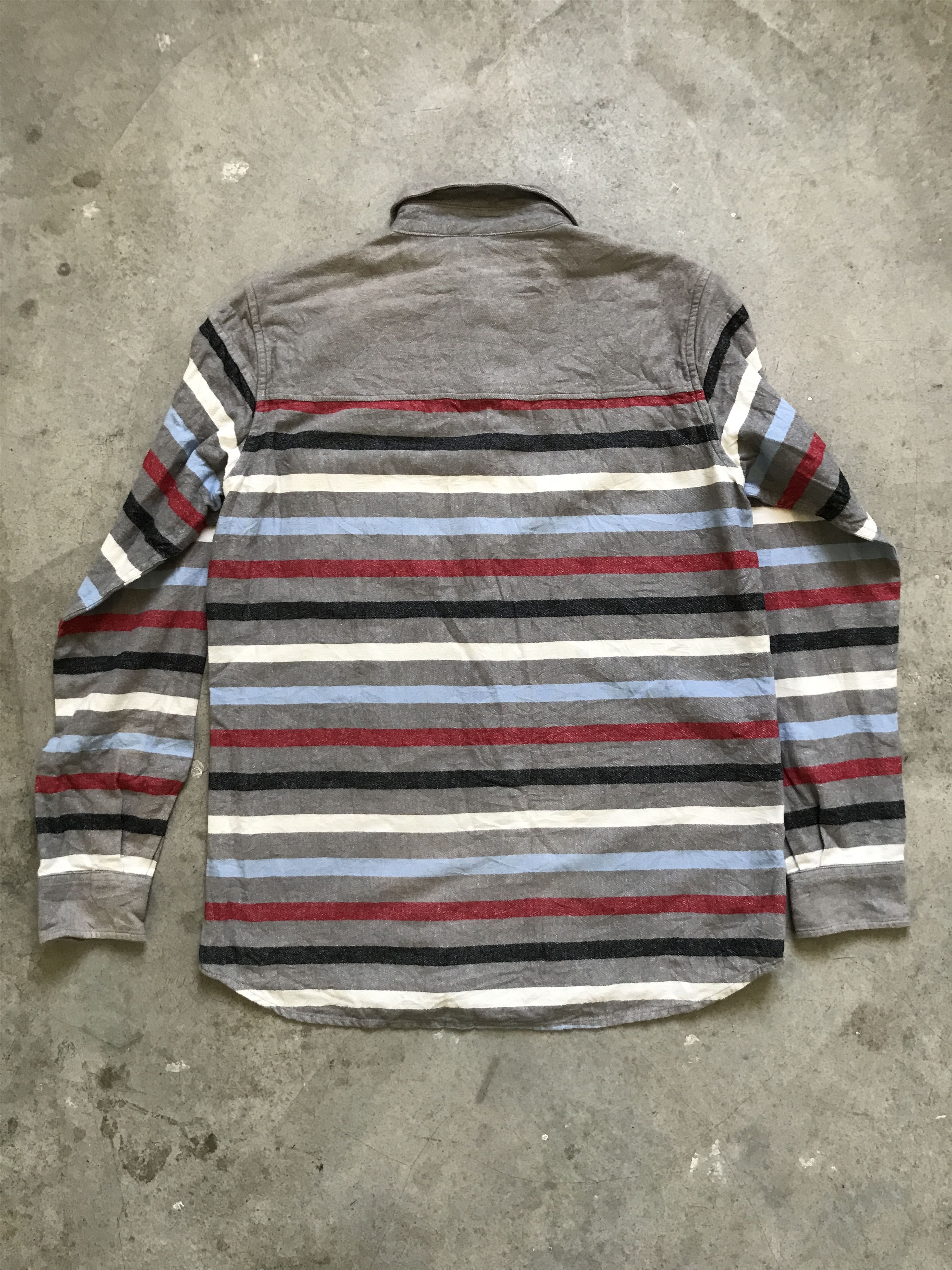 Beams Plus BUS5 BEAMS Multistripe Shirt Size US S / EU 44-46 / 1 - 6 Thumbnail