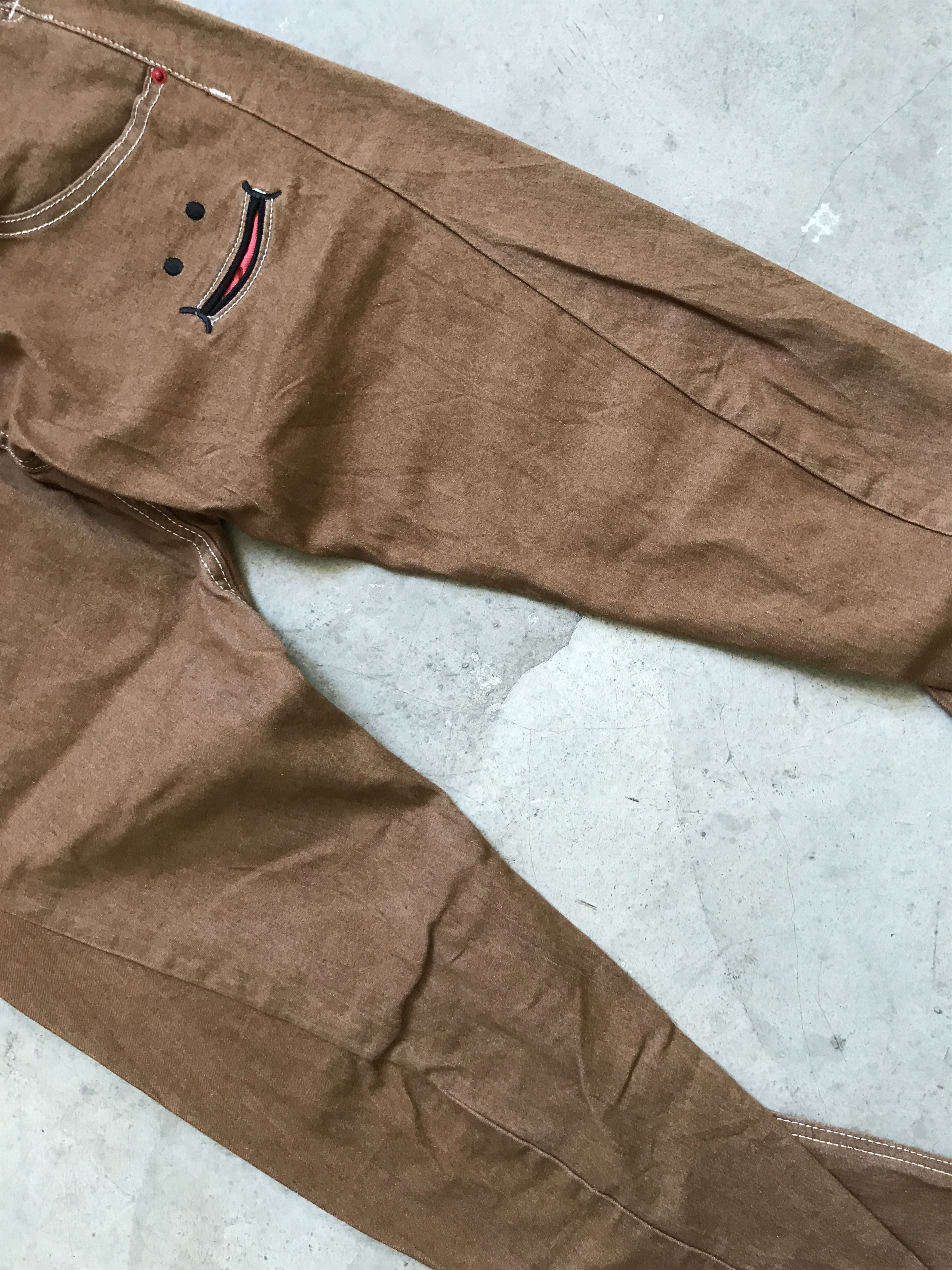 Japanese Brand P29 UPSMILE Japan Twisted Leg Pant Size US 30 / EU 46 - 3 Thumbnail