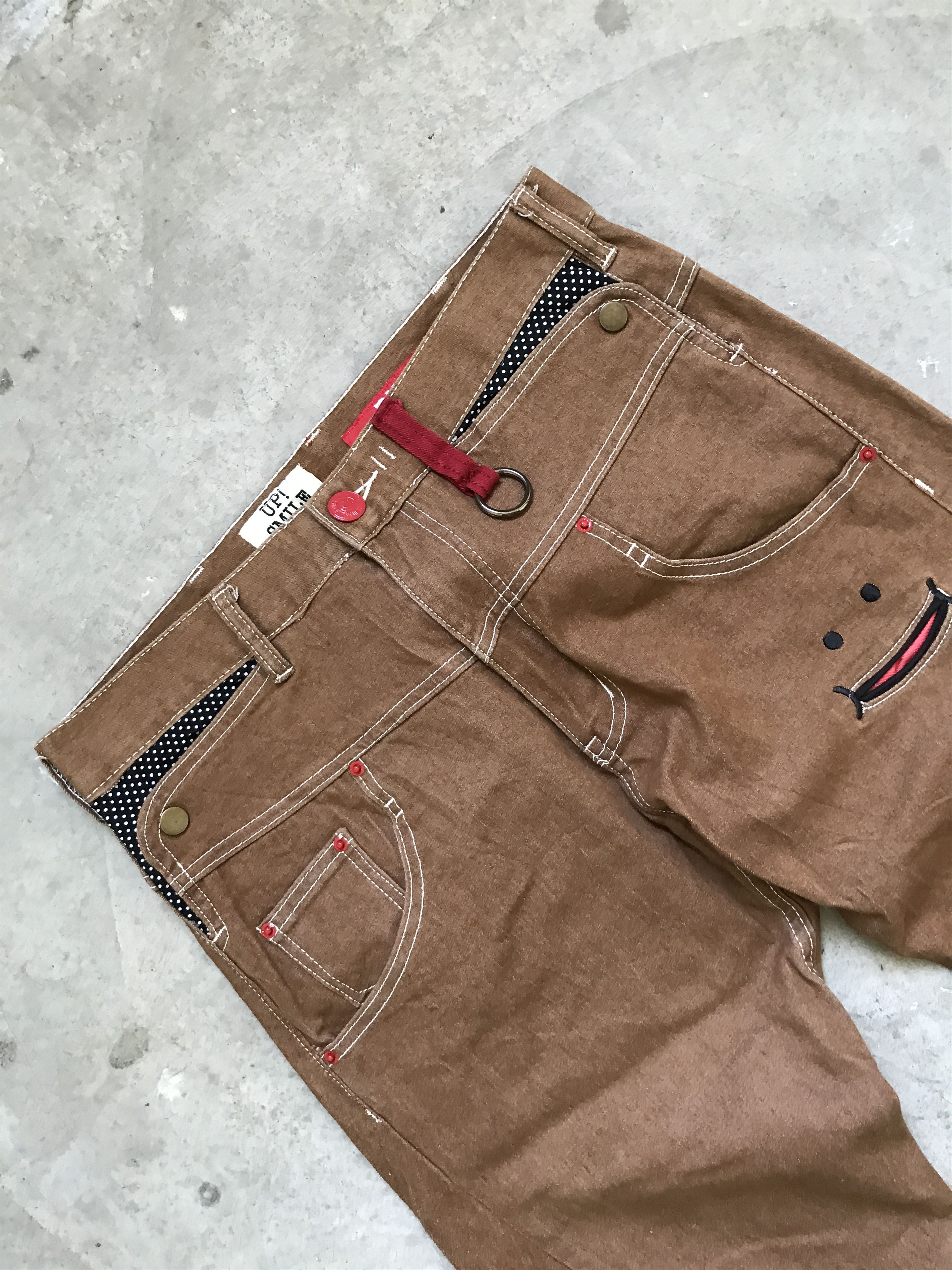 Japanese Brand P29 UPSMILE Japan Twisted Leg Pant Size US 30 / EU 46 - 2 Thumbnail