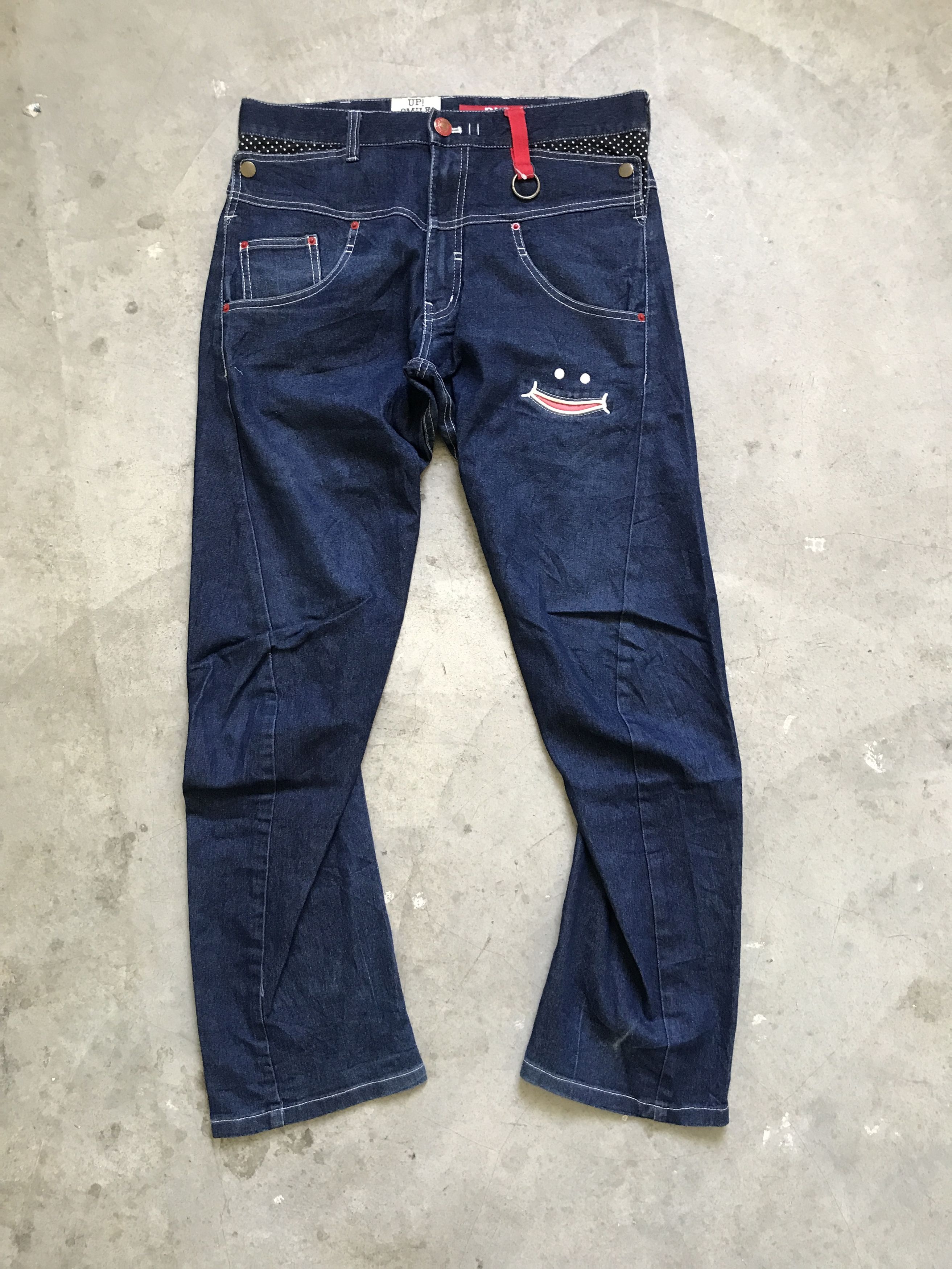 Japanese Brand × Seditionaries P30 UPSMILE Japan Twisted Leg Pant Size US 30 / EU 46 - 1 Thumbnail
