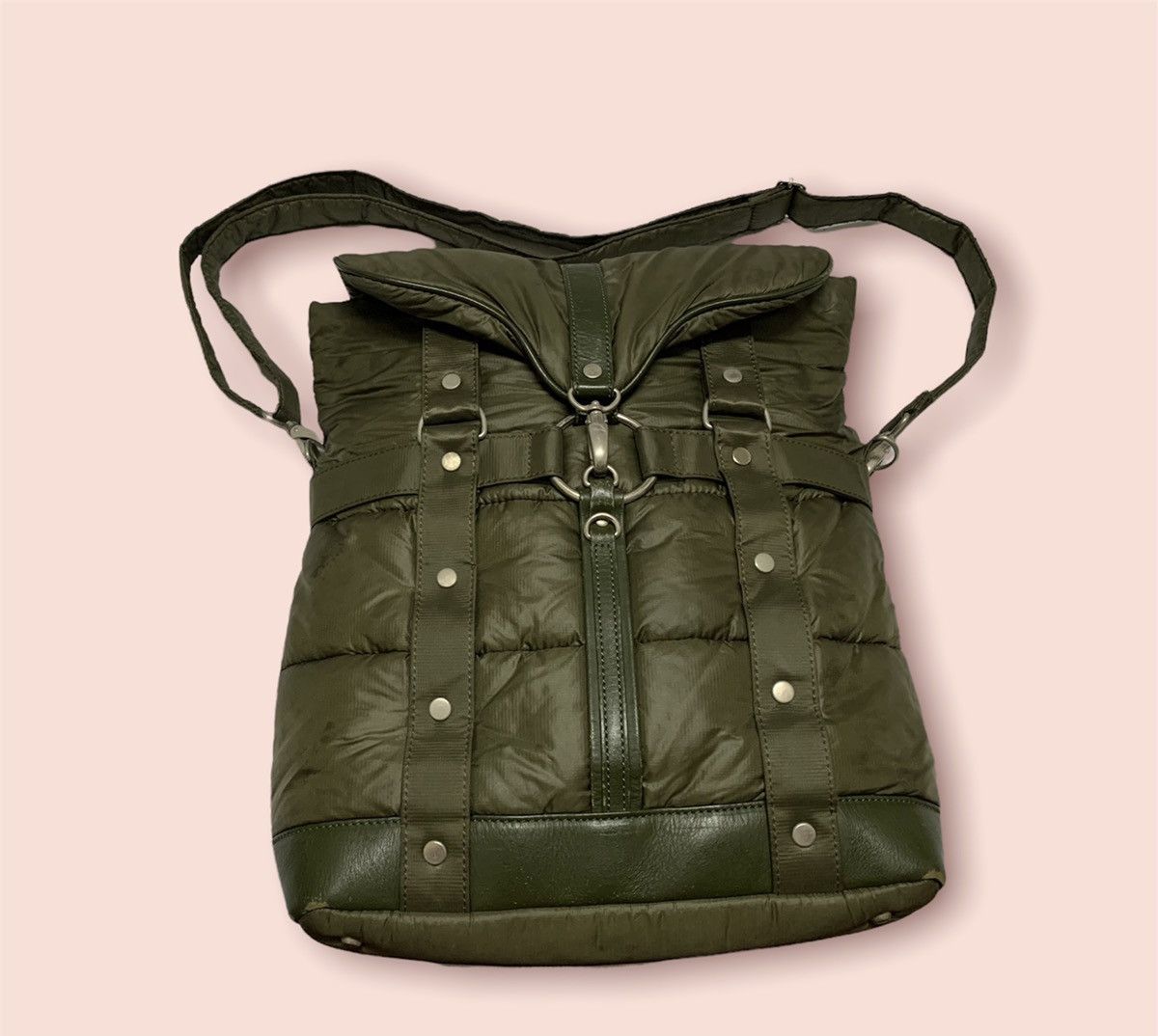Japanese Brand Intermezzo padded Bag - Quilted sling bag Size ONE SIZE - 5 Thumbnail