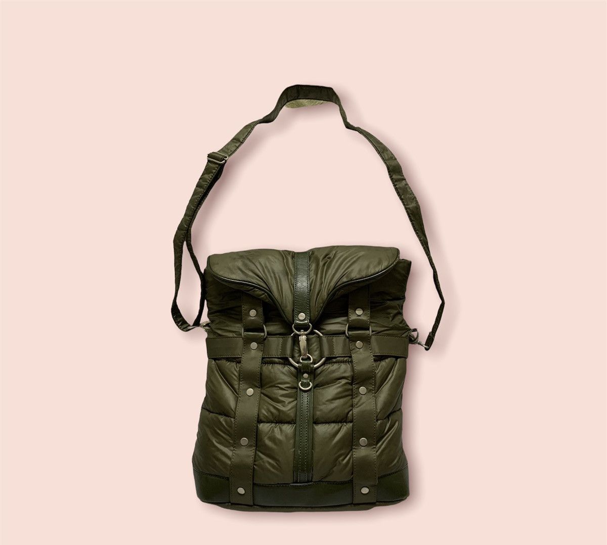 Japanese Brand Intermezzo padded Bag - Quilted sling bag Size ONE SIZE - 2 Thumbnail
