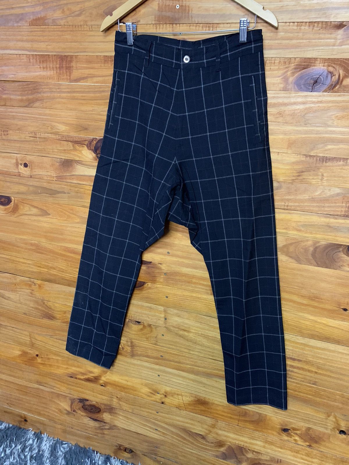 Japanese Brand GGD Dry Drop Trouser Checker Pants Size US 28 / EU 44 - 3 Thumbnail