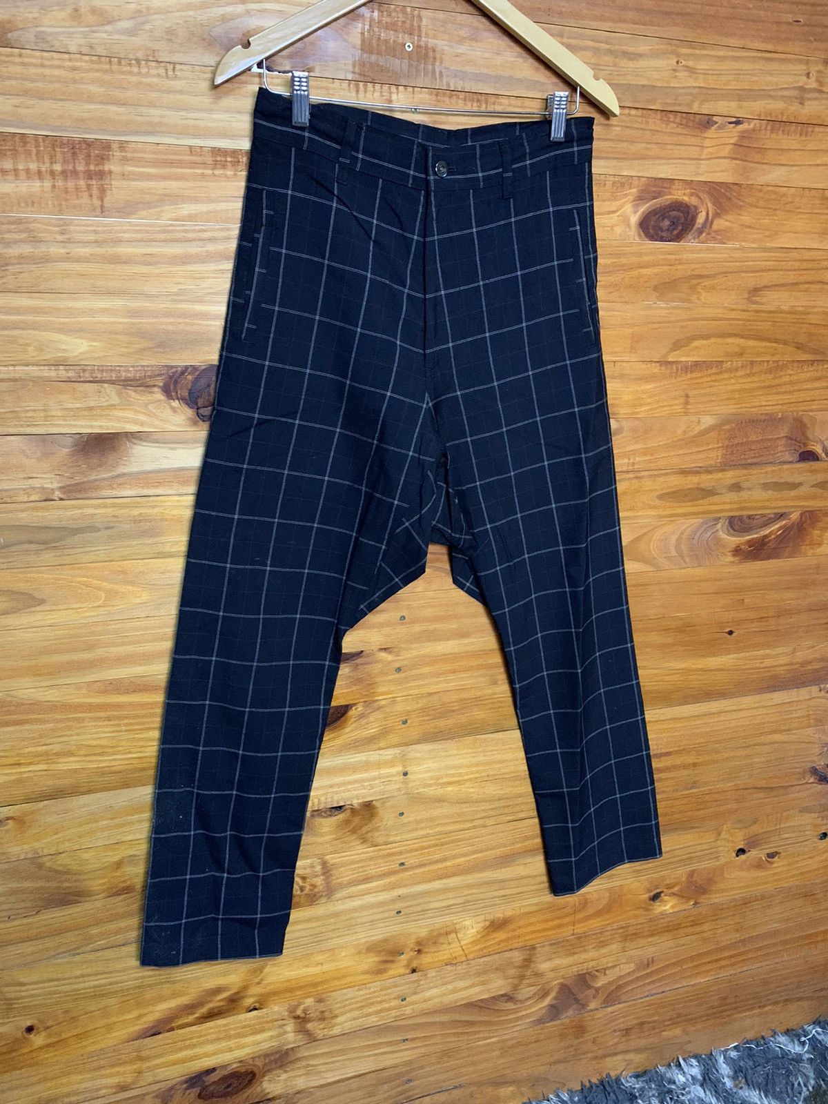 Japanese Brand GGD Dry Drop Trouser Checker Pants Size US 28 / EU 44 - 2 Thumbnail