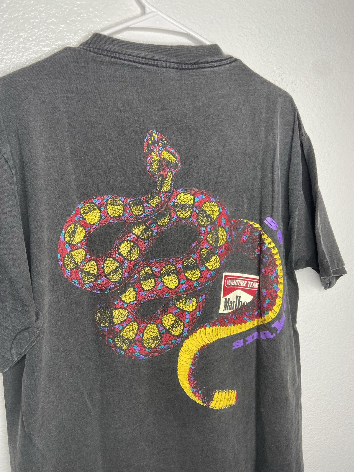 Marlboro × Vintage Vintage Marlboro Snake ASAP Rocky Tee Size US XL / EU 56 / 4 - 2 Thumbnail