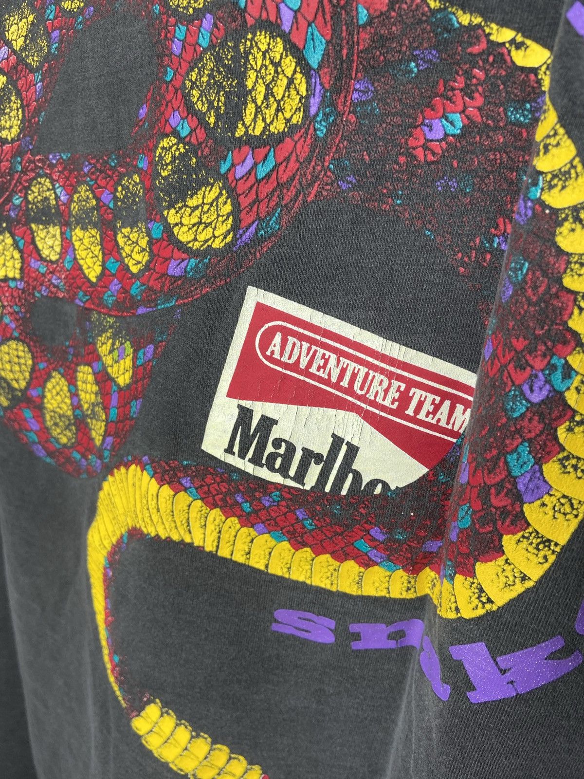 Marlboro × Vintage Vintage Marlboro Snake ASAP Rocky Tee Size US XL / EU 56 / 4 - 4 Thumbnail