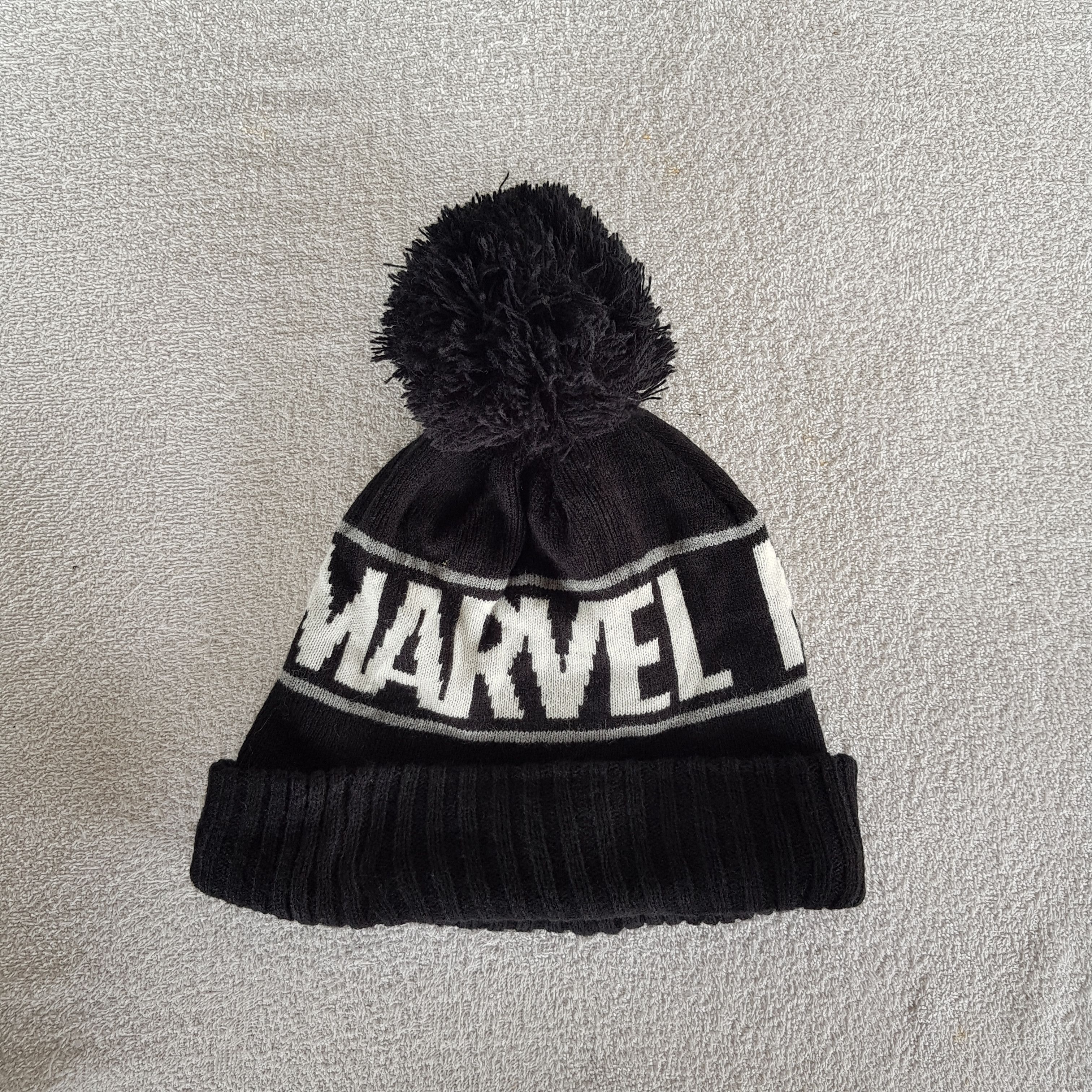 Marvel Comics × Vintage Marvel Beanie Snow Cap Marvel Hats - AC10698. Size ONE SIZE - 5 Thumbnail