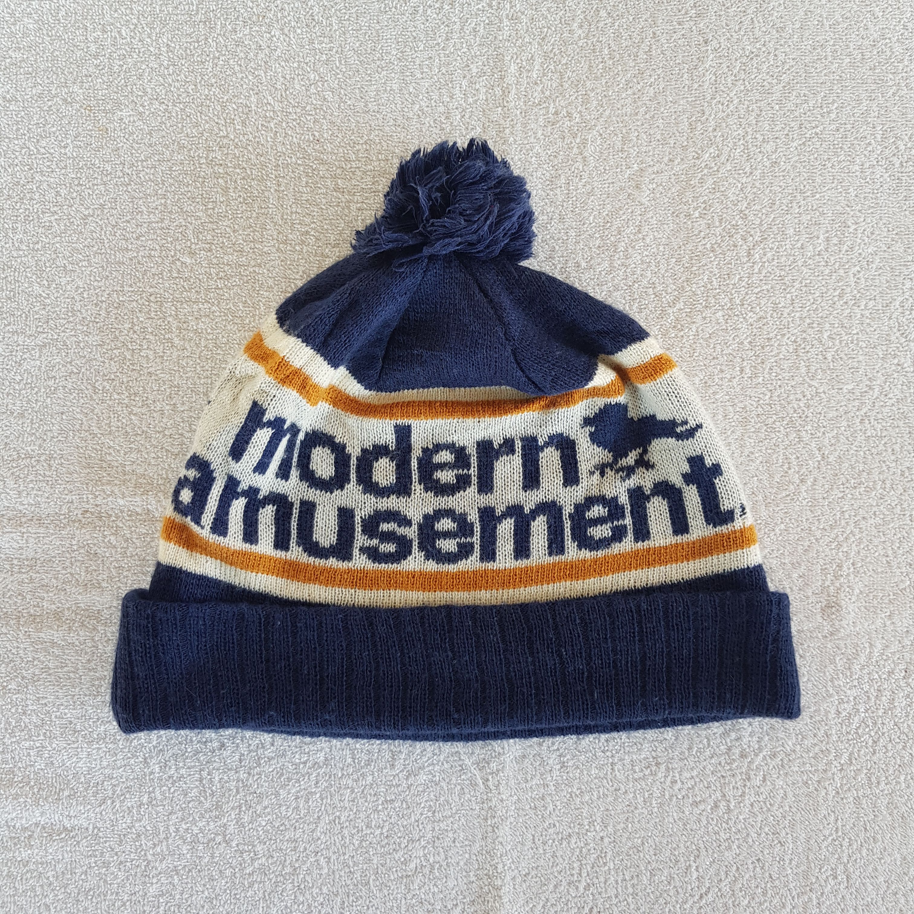Japanese Brand × Vintage Modern Amusement Beanie Snow Cap Japanese Hats - AC10753. Size ONE SIZE - 5 Thumbnail