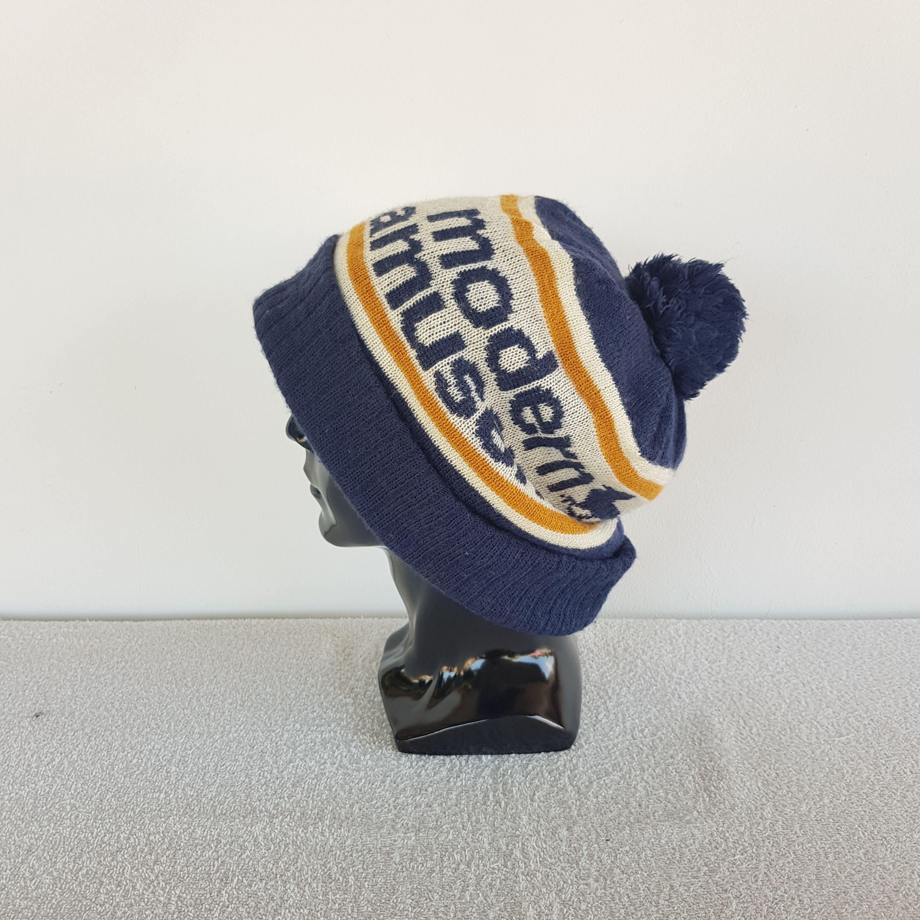 Japanese Brand × Vintage Modern Amusement Beanie Snow Cap Japanese Hats - AC10753. Size ONE SIZE - 4 Thumbnail