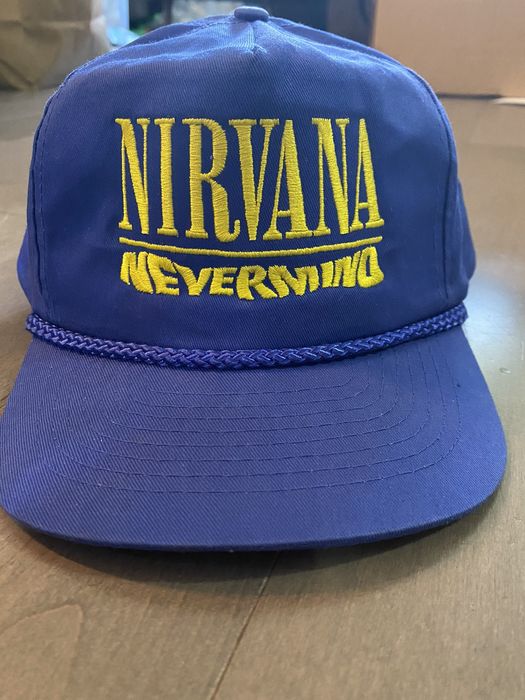 Vintage Vintage 90's Nirvana Nevermind snapback hat | Grailed