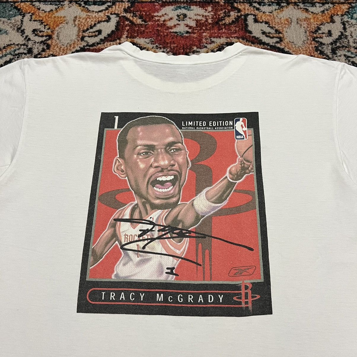 NBA × Reebok × Vintage Vintage NBA Tracy Mcgrady Houston Rockets Reebok Size US XL / EU 56 / 4 - 1 Thumbnail