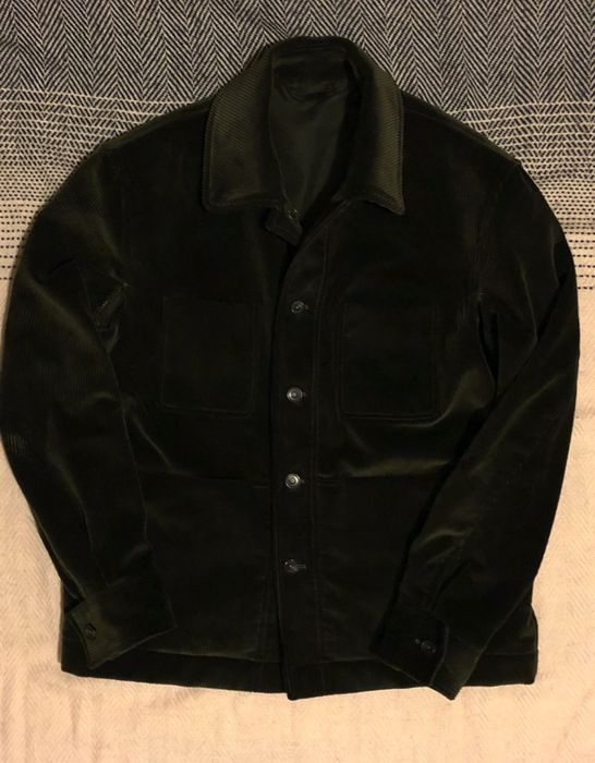 S.E.H. Kelly Work Jacket Dark Olive Heavy Corduroy Size L | Grailed